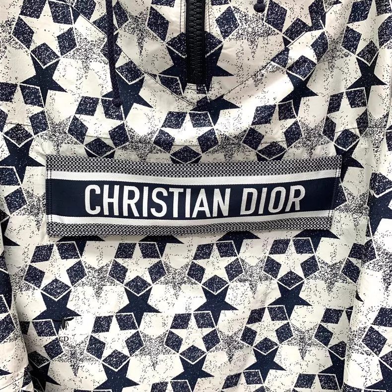 Dior Dior Colour-blocked five-pointed star print full-print hoo Size XS / US 0-2 / IT 36-38 - 5 Thumbnail