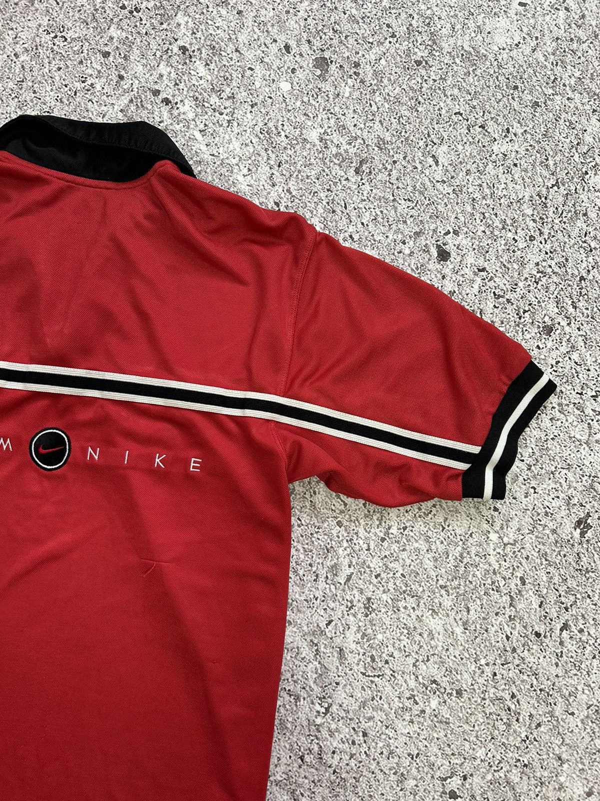 Nike × Vintage Vintage Nike Polo T-Shirt Team Town Logo Big 00s Size US S / EU 44-46 / 1 - 15 Thumbnail