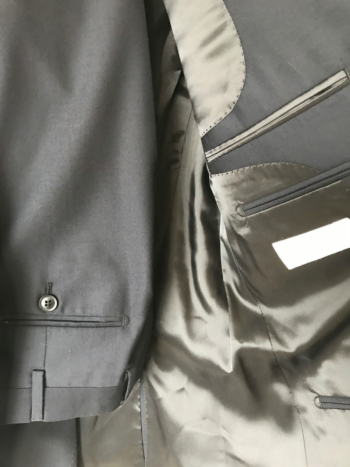 Vitale Barberis Canonico Full-Canvas Neapolitan Suit Size 38R - 7 Thumbnail