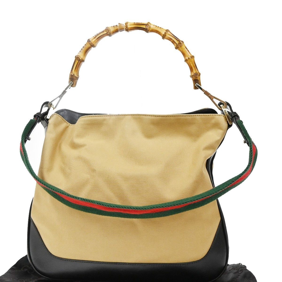 Gucci Gucci Sherry bamboo Shoulder Bag Canvas Size ONE SIZE - 1 Thumbnail