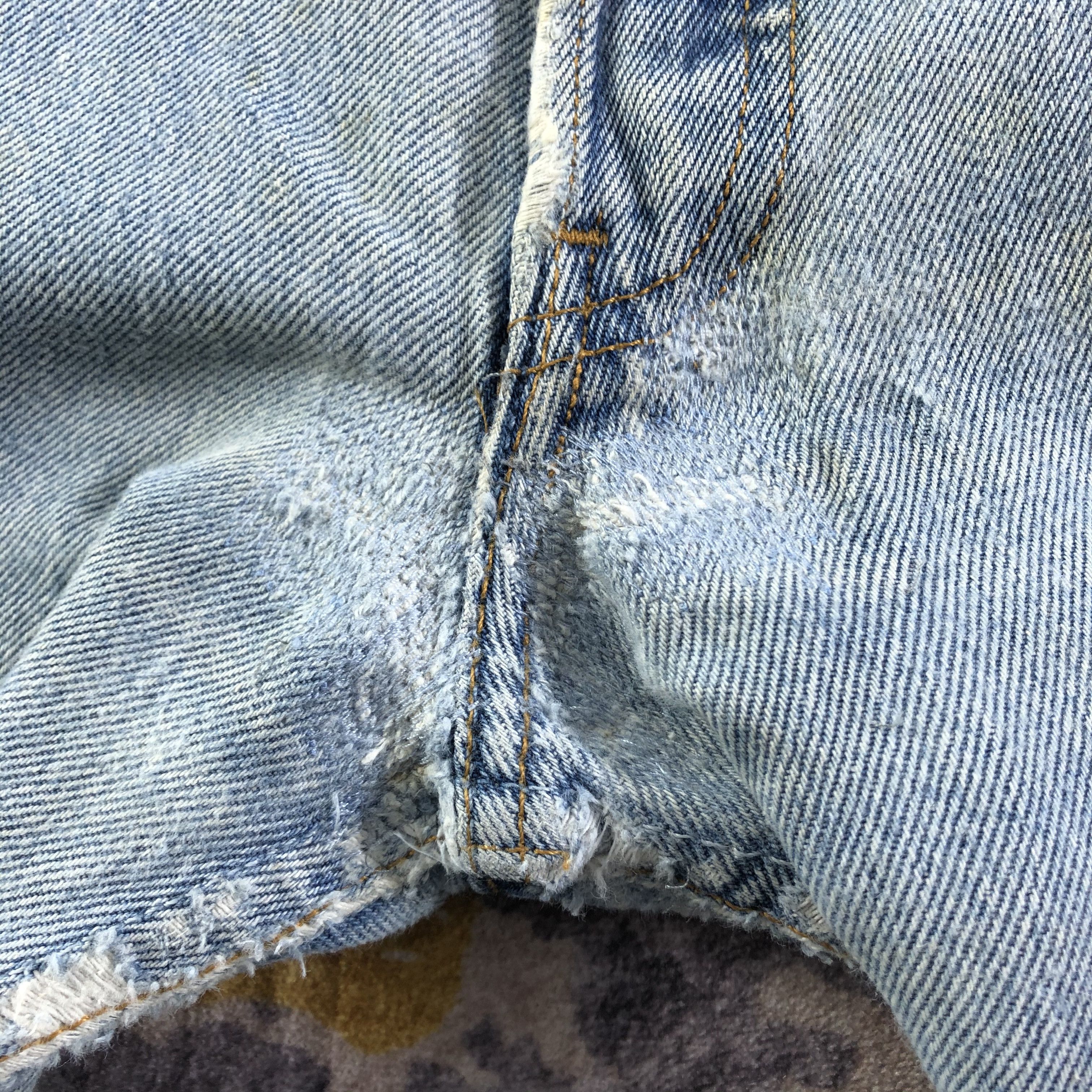 Levi's Vintage 90s Distress Levis 501 Jeans-JM3301 Size US 33 - 8 Thumbnail