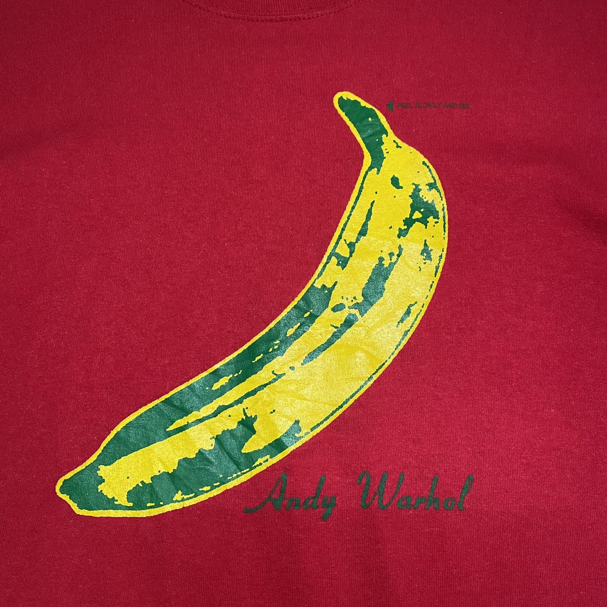 Andy Warhol VINTAGE 90’s ANDY WARHOL BANANA ICONIC GRAPHIC TEE ANVIL Size US M / EU 48-50 / 2 - 8 Thumbnail