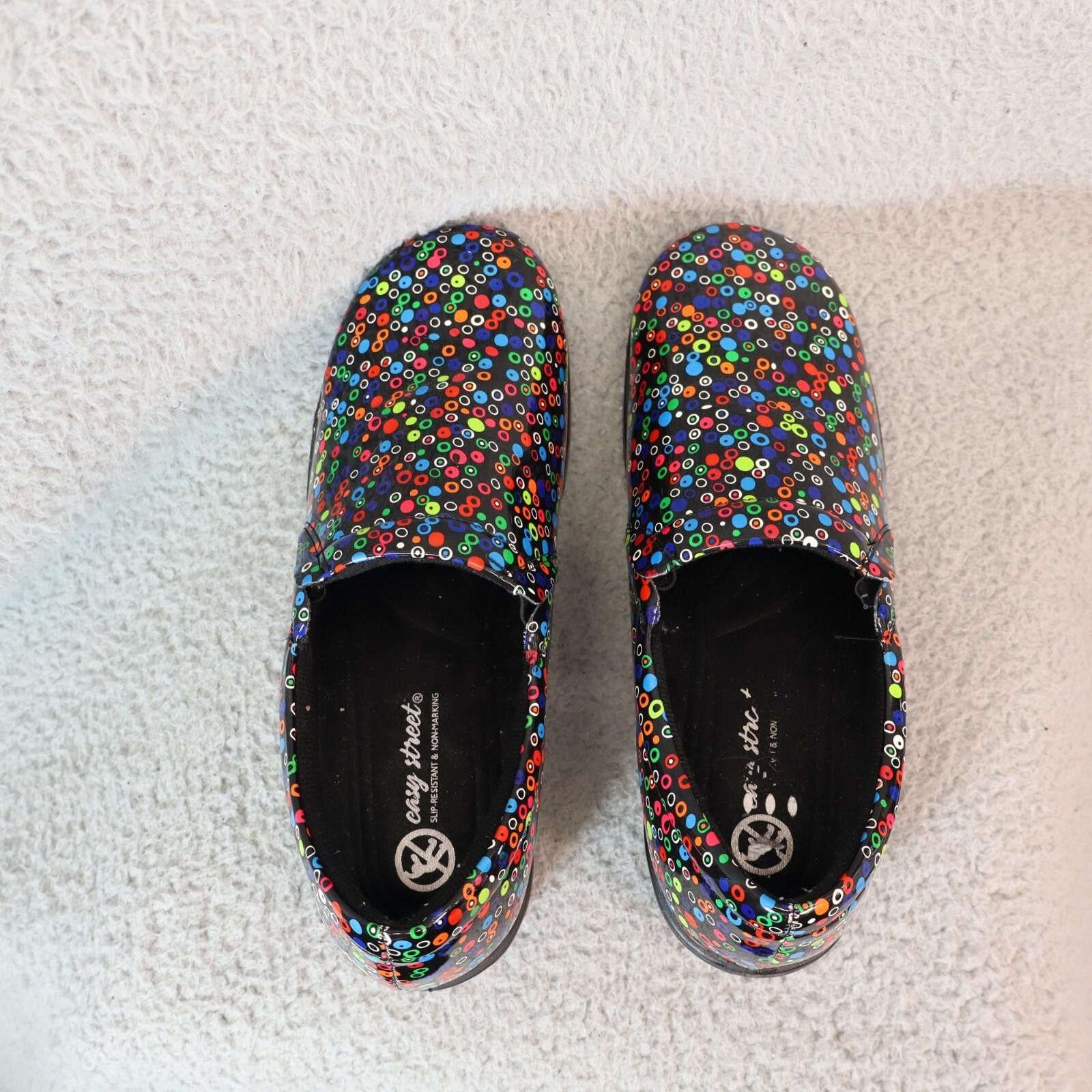 Other Easy Works By Easy Street Slip On Clogs 9M Tiffany Patent Size US 9 / IT 39 - 6 Thumbnail