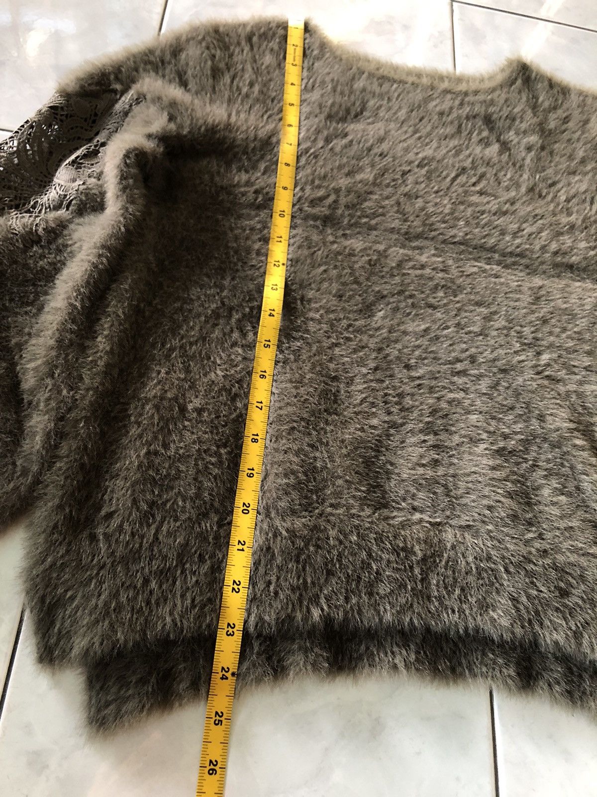 Japanese Brand Real Cube Japanese Brand Mohair Fur Embroidery Flowers Size M / US 6-8 / IT 42-44 - 19 Thumbnail