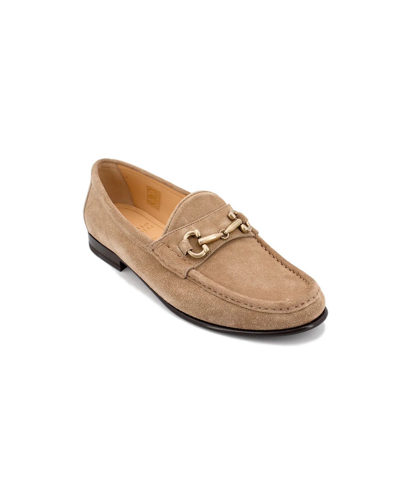 Brunello Cucinelli o1gr1nt0525 Suede Loafers in Medium Brown Size US 8 / EU 41 - 3 Thumbnail