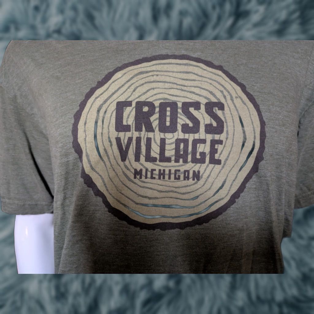 Vintage VINTAGE Cross Village MI Michigan Tunnel of Trees Retro T Shirt XL Outdoors Nature Royal T-Shirt Men XL Green Graphic Tee 90sstyle Womens? Size US XL / EU 56 / 4 - 1 Thumbnail