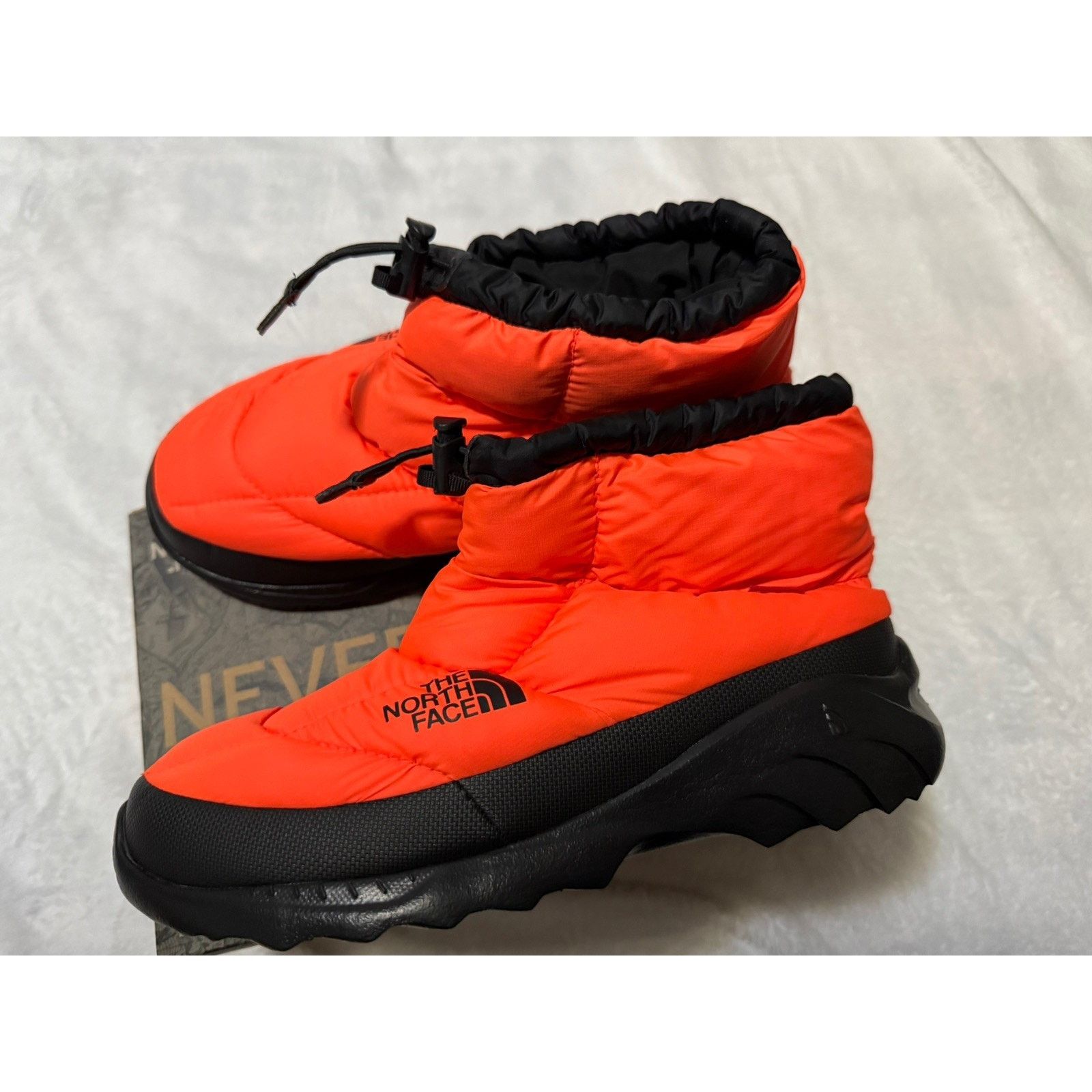 The North Face Supreme x The North Face Nuptse Boot Power Orange Men Size 8 Size US 8 / EU 41 - 1 Thumbnail