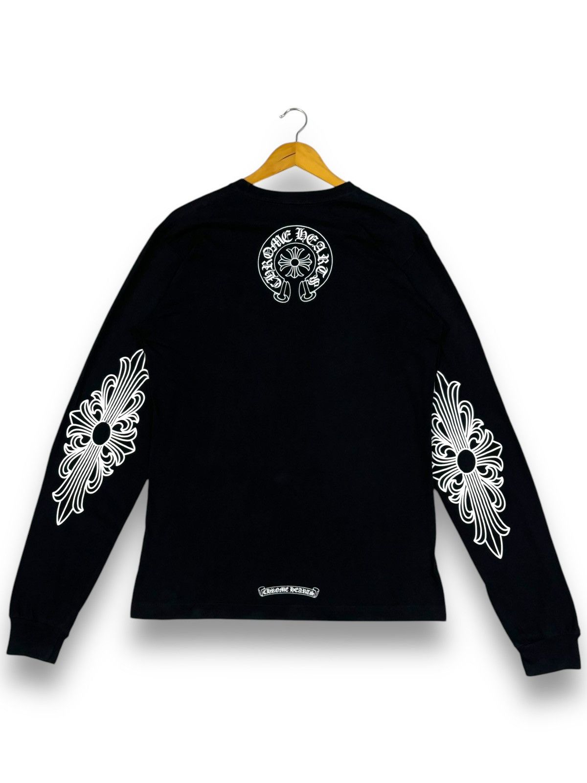 【中古品】Chrome Hearts Neck Logo 長袖 Tシャツ CHROME HEARTS Neck Logo Long Sleeve