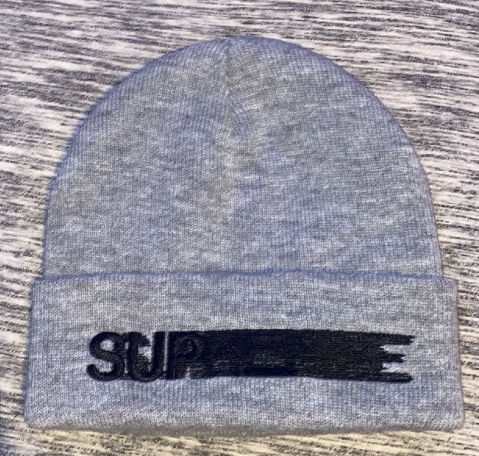 Good Supreme beanie motion logo