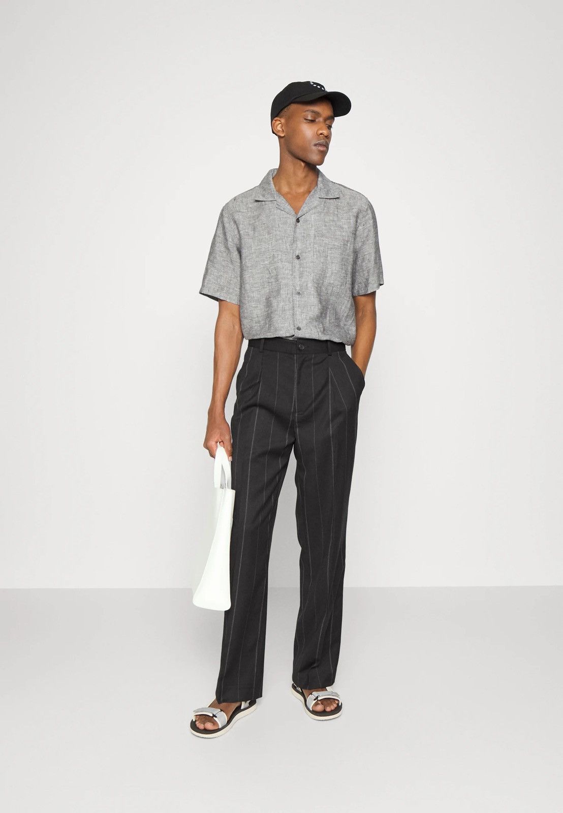 Han Kjobenhavn !DS! AW22 Han Kjobenhavn Pleated Suit Black Track Trousers Size US 32 / EU 48 - 6 Thumbnail