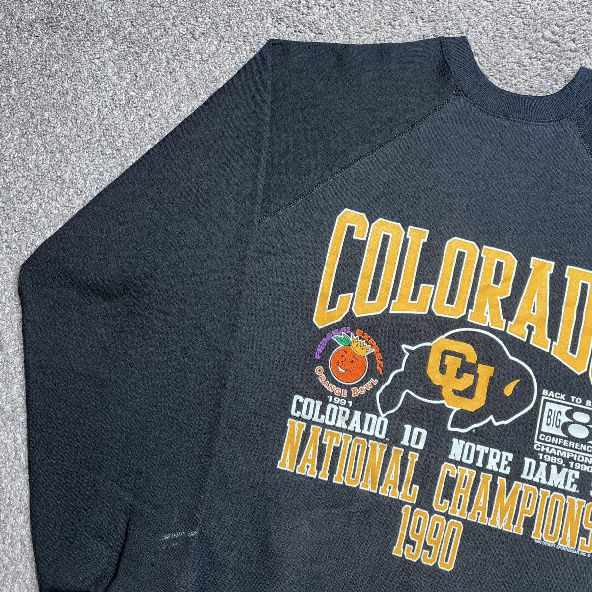 NCAA 1990 NCAA Colorado Buffaloes National Champions Sweatshirt Size US XL / EU 56 / 4 - 16 Thumbnail