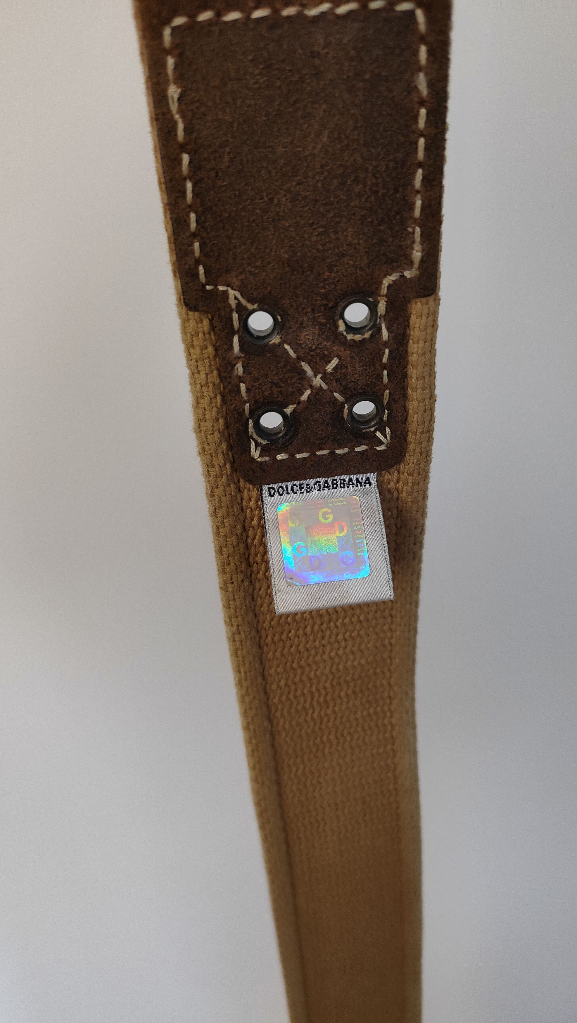 Dolce & Gabbana vintage Dolce & Gabbana canvas belt Size ONE SIZE - 9 Thumbnail