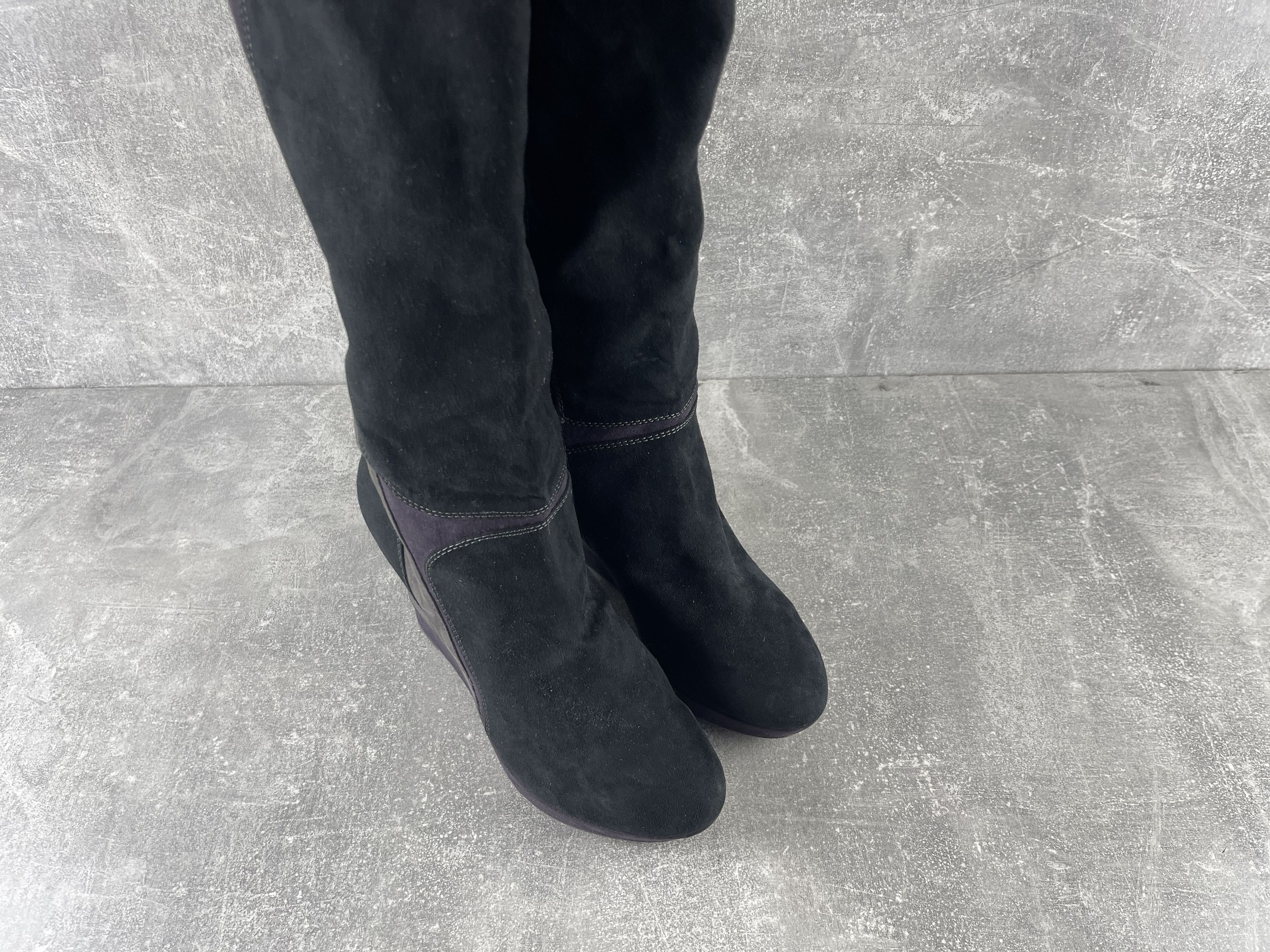Ma+ Suede 5th avenue avant garde platform y2k artisan boots Size US 10 / IT 40 - 3 Thumbnail