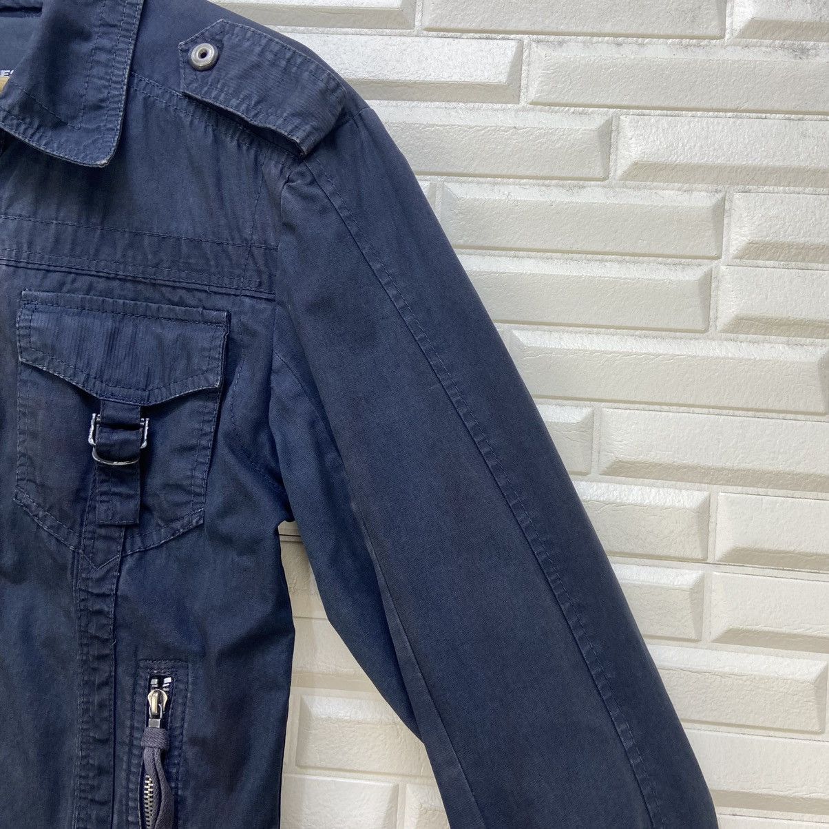 Diesel Diesel Blue Panthers Fighters Squadron 36060 Biker Jacket Size US S / EU 44-46 / 1 - 4 Thumbnail