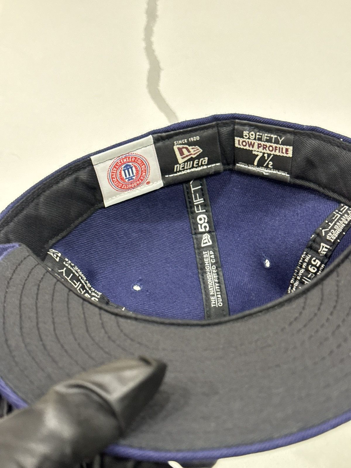 New Era Vintage Chicago Cubs New Era Fitted Cap 59FIFTY Low Profile Size ONE SIZE - 12 Thumbnail