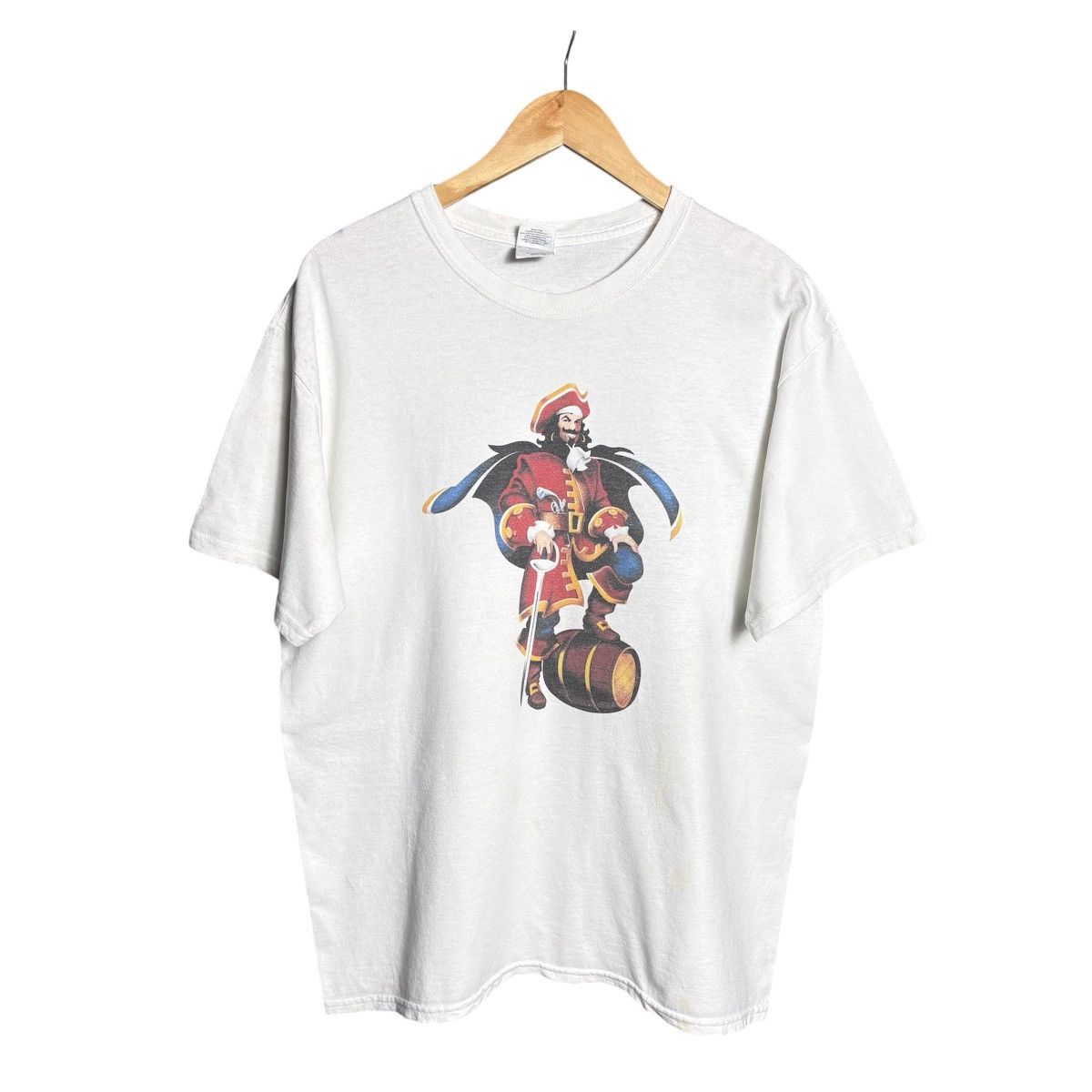 Vintage Vintage 00s Captain Morgan Graphic T-Shirt / Y2K Size US L / EU 52-54 / 3 - 1 Thumbnail