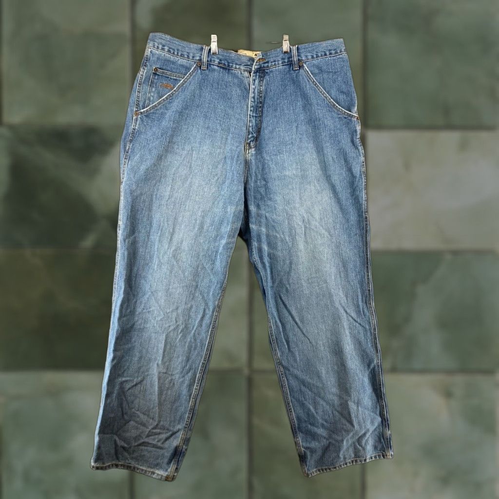 Vintage STATE PROPERTY Jeans 42 90s Vintage Relaxed Wide-Leg Denim Jeans Men 42 Blue 5-Pocket 90s Theme Mens Size US 42 / EU 58 - 1 Thumbnail