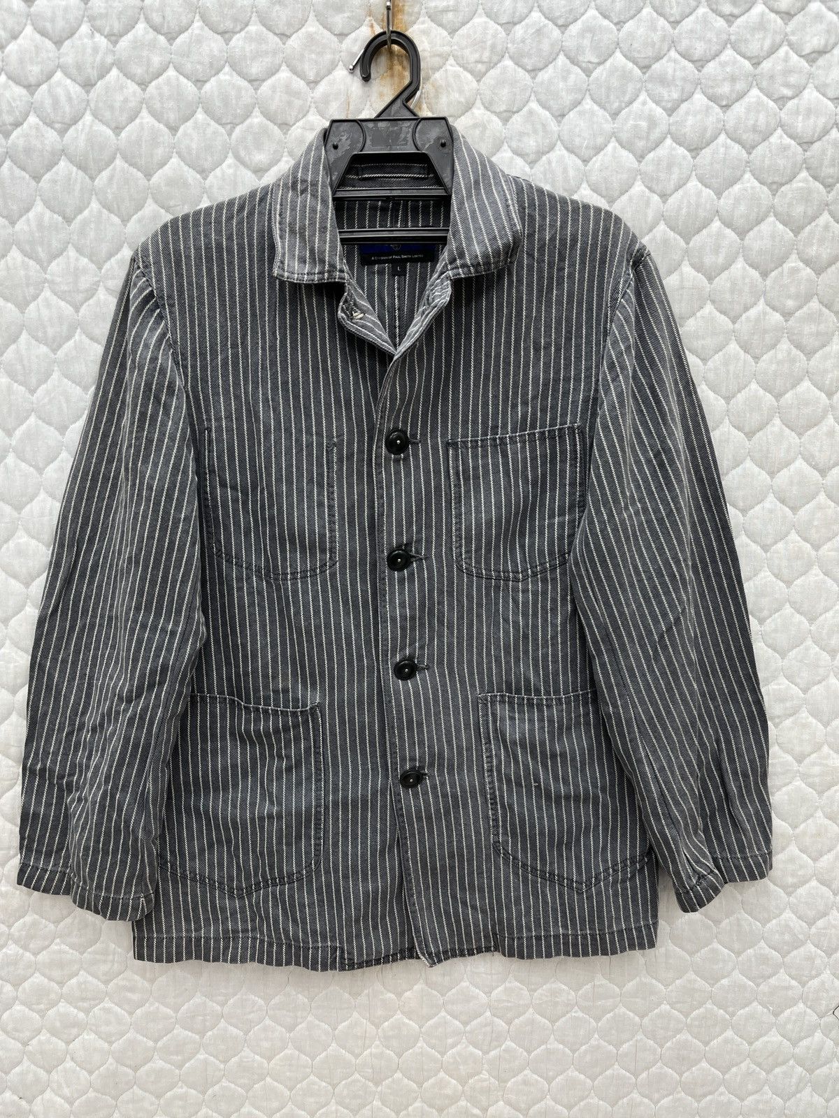 Paul Smith 🔥🔥🔥STEALS VTG R NEWBOLD PAUL SMITH HICKORY CHORE JACKET Size US S / EU 44-46 / 1 - 1 Thumbnail