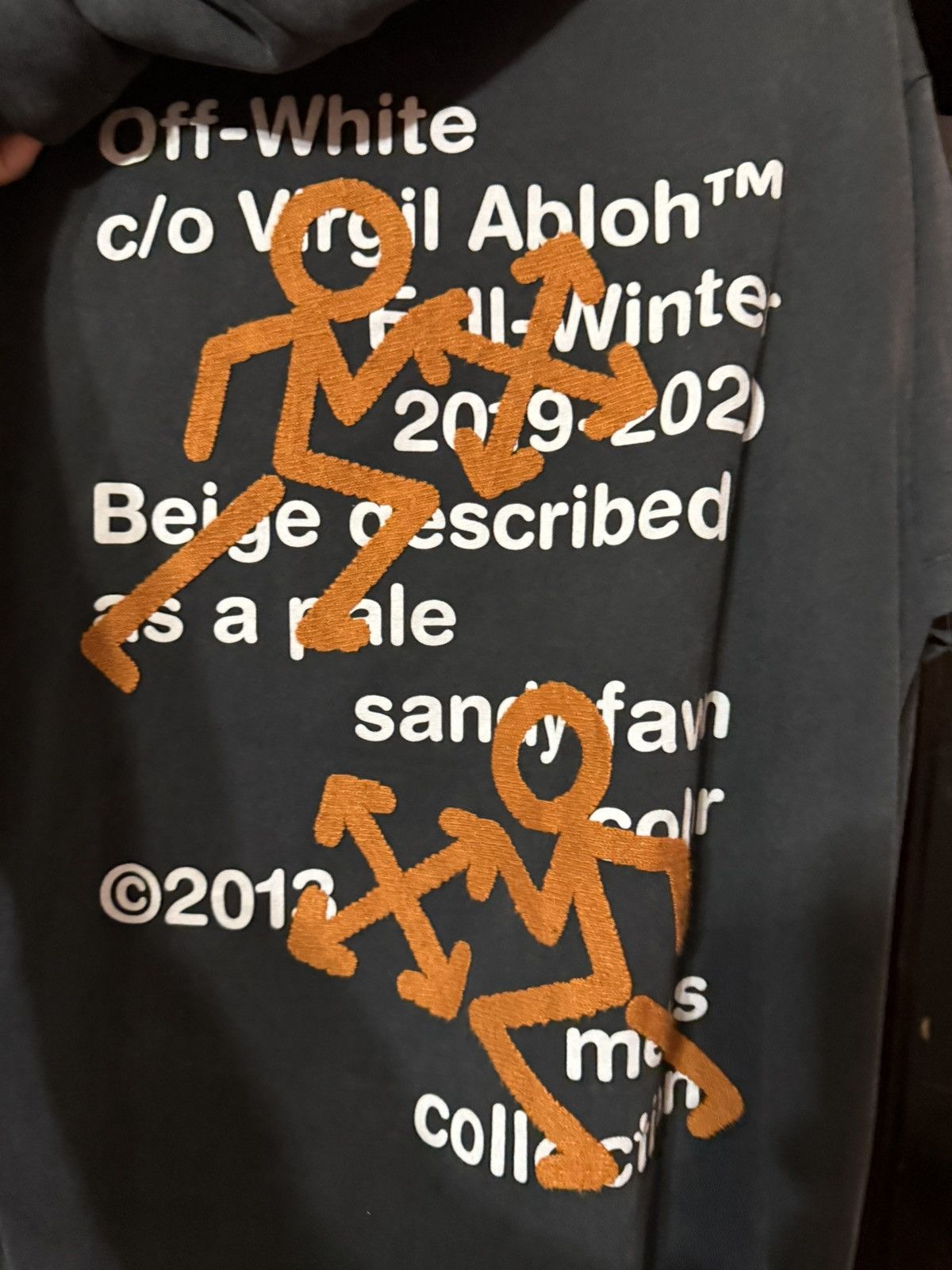 Off-White Off-White Pictogram Double Tee Hoodie Size Small Size US S / EU 44-46 / 1 - 5 Thumbnail
