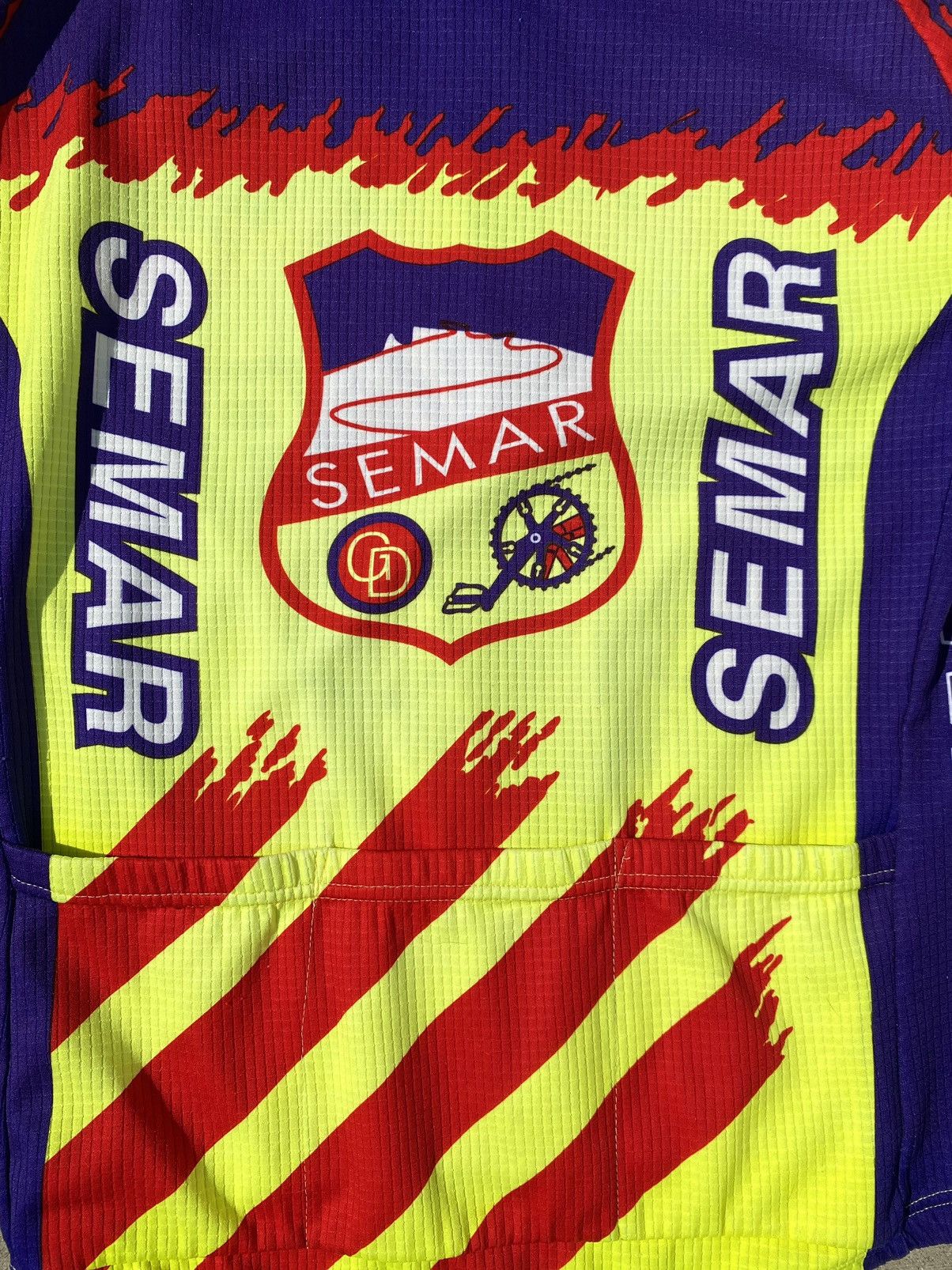 Vintage VINTAGE Spain Semar Elite Cycling Top Size US S / EU 44-46 / 1 - 5 Thumbnail