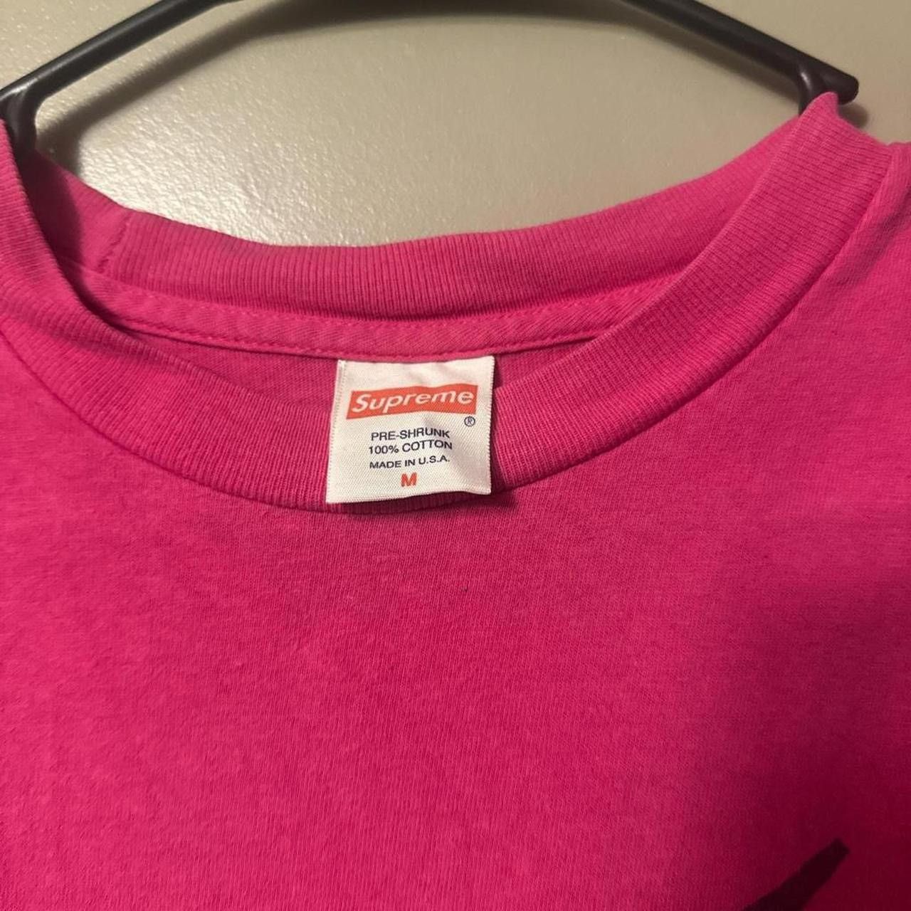 Supreme Pink Supreme Rocket Tee Size US M / EU 48-50 / 2 - 2 Thumbnail