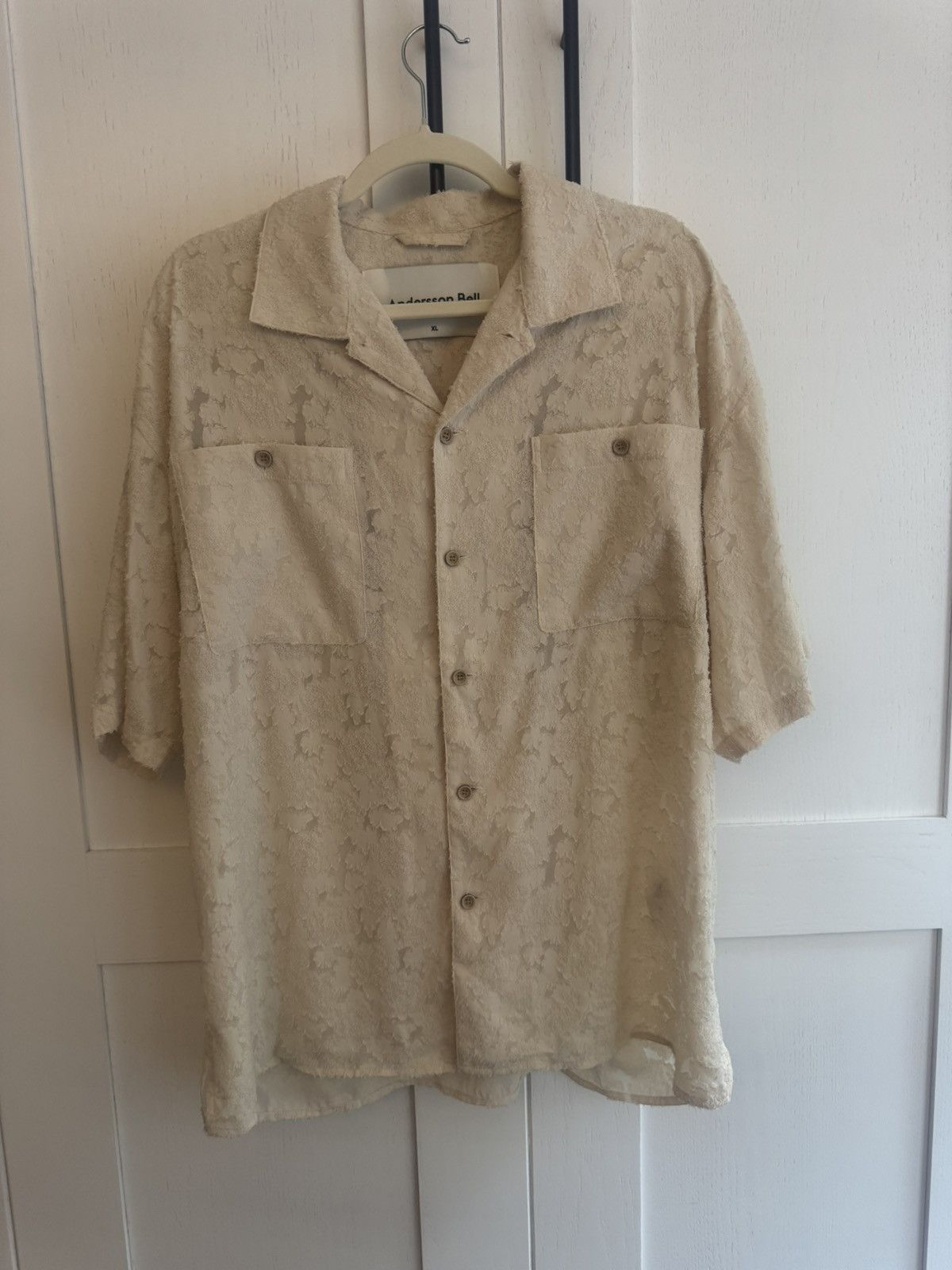 Andersson Bell Andersson Bell Bali Sheer Open Collar Shirt Size US XL / EU 56 / 4 - 2 Thumbnail