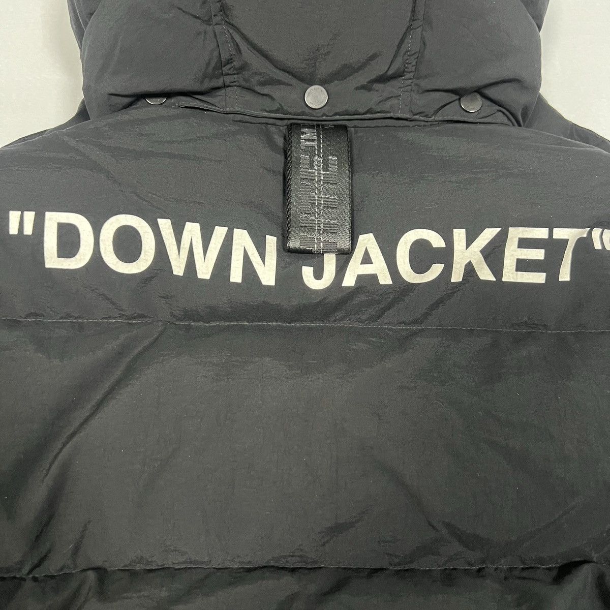 Off-White OFF-WHITE TECHNICAL FABRIC DOWN JACKET Size US M / EU 48-50 / 2 - 5 Thumbnail