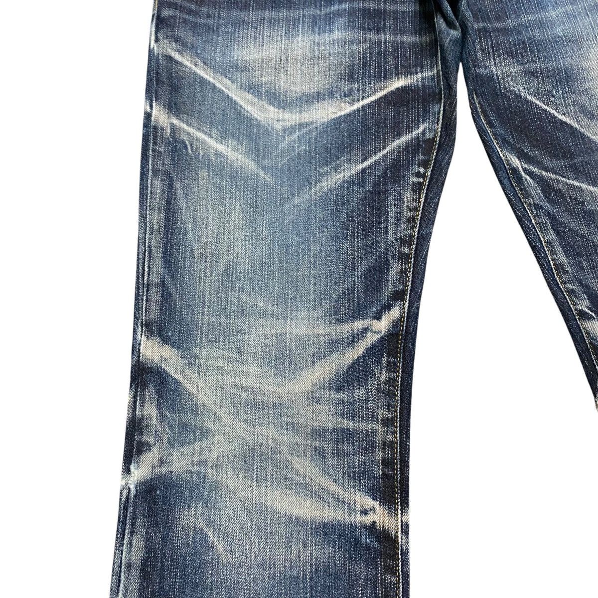 Tornado Mart Vintage Tornado Mart Denim Flare Jeans Whisker Size US 31 - 7 Thumbnail
