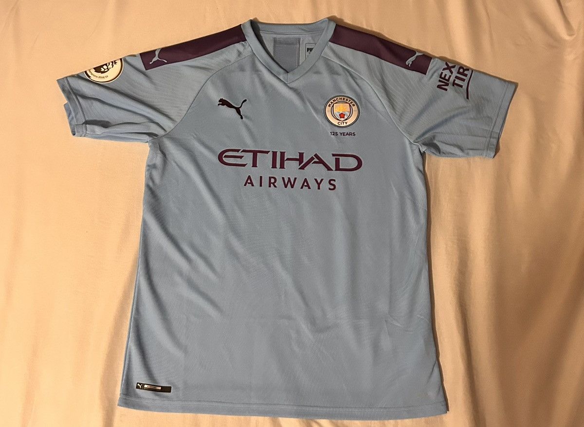 Puma 18-19 Manchester City De Bruyne Jersey Size US L / EU 52-54 / 3 - 1 Thumbnail