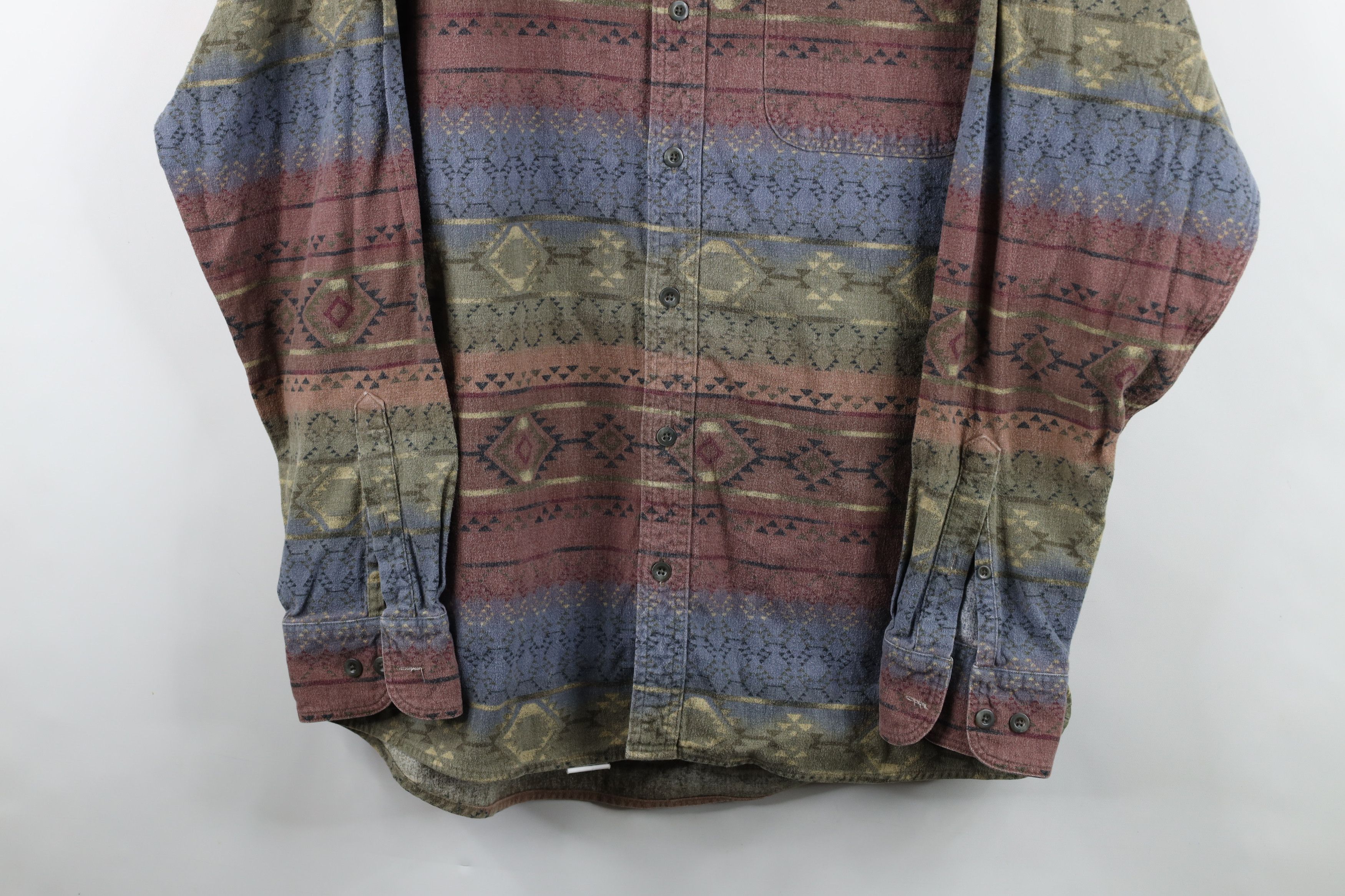 Cabelas Vintage 90s Cabelas Southwestern Chamois Cloth Button Shirt Size US XL / EU 56 / 4 - 3 Thumbnail
