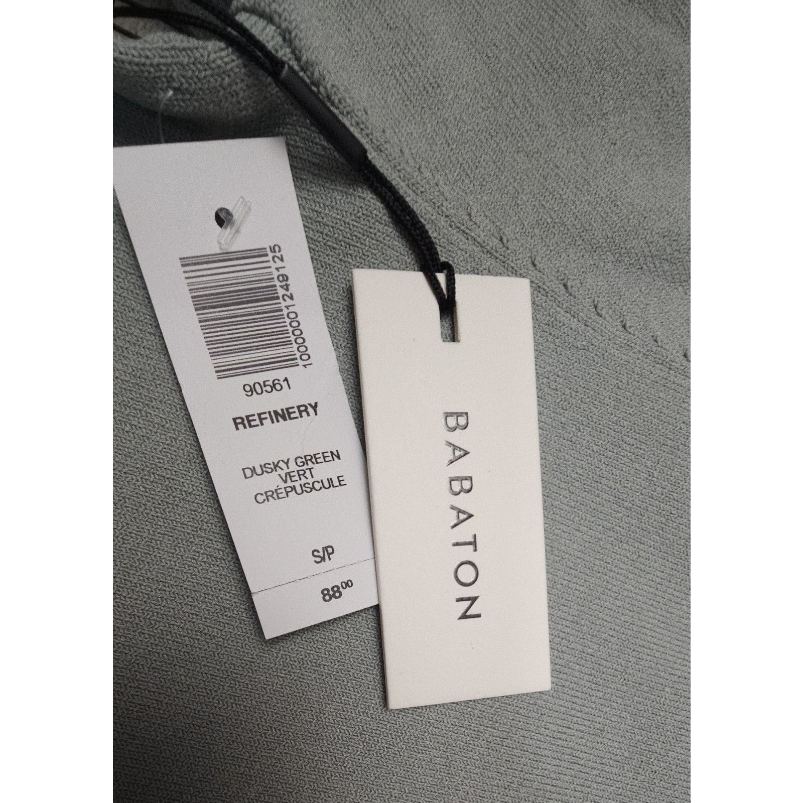 Aritzia Babaton Aritzia Refinery Crepuscule Knit Top Dusky Vert S Size S / US 4 / IT 40 - 7 Thumbnail