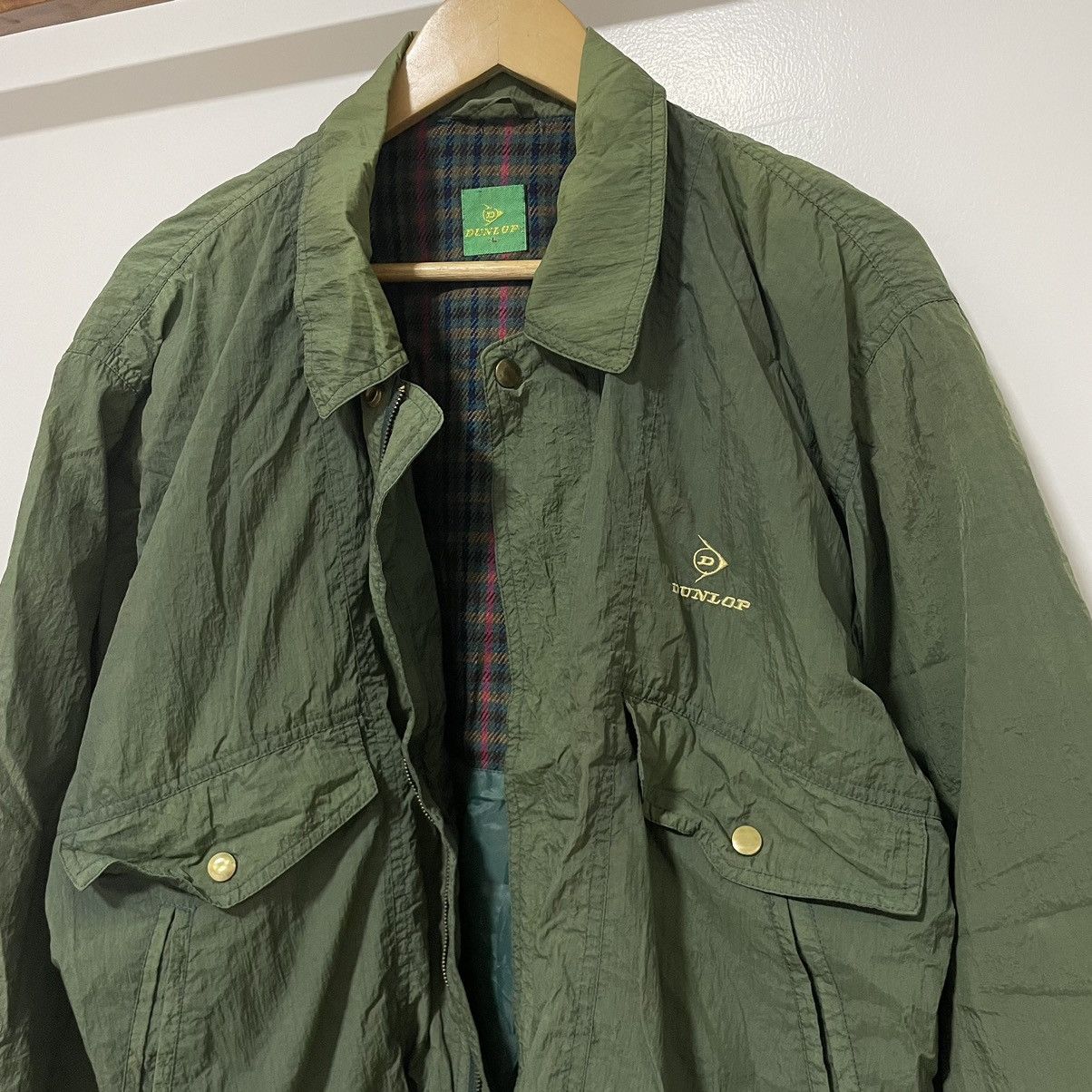 Dunlop × Vintage Vintage Dunlop Pilot Windbreaker Size US L / EU 52-54 / 3 - 1 Thumbnail