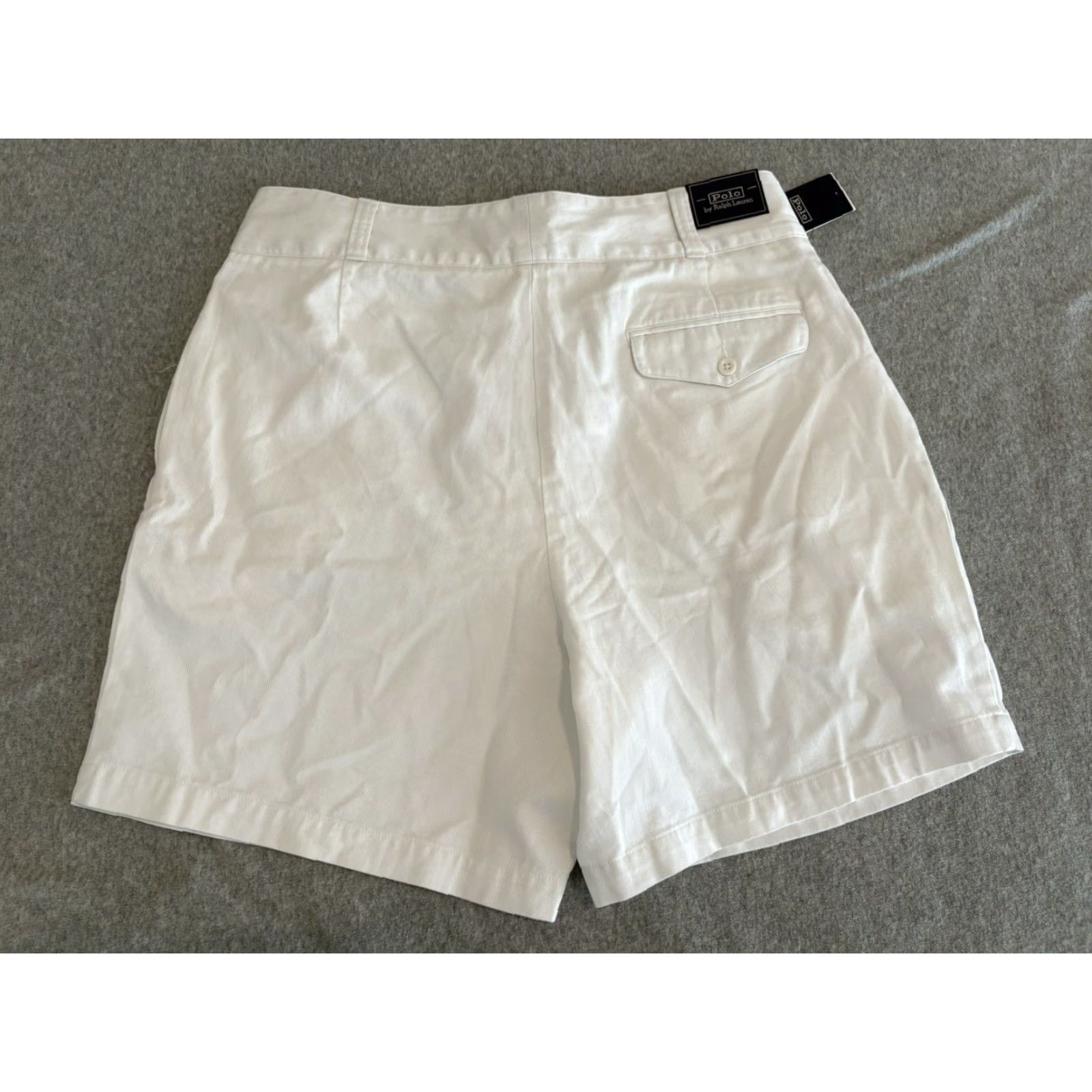 Polo Ralph Lauren Polo Ralph Lauren Chino Shorts White Relaxed Fit Size 36 NWT Size US M / EU 48-50 / 2 - 6 Thumbnail