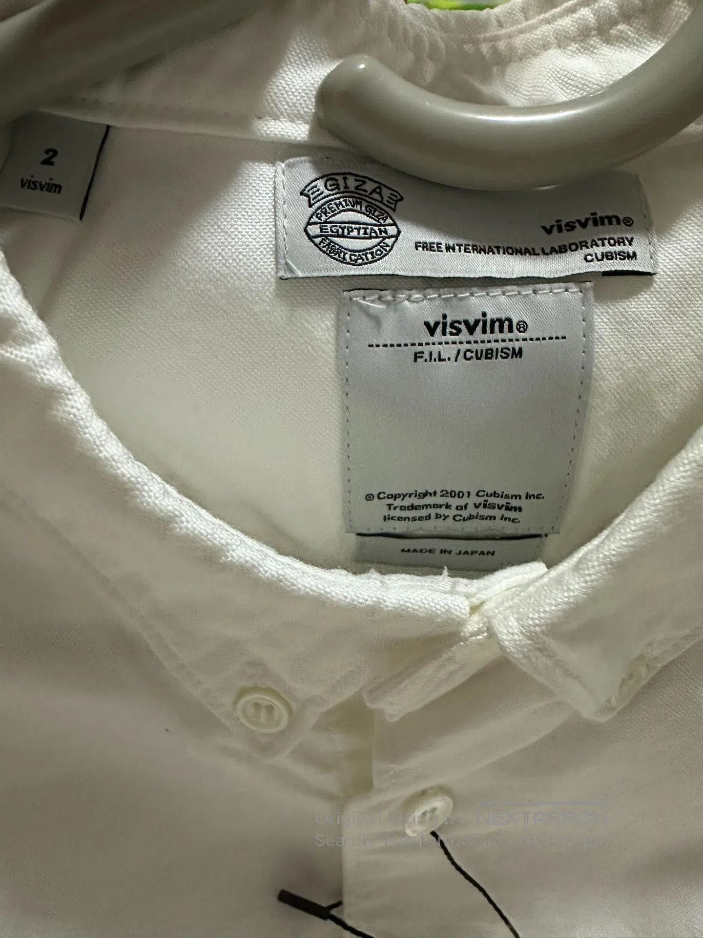 Visvim visvim Giza Cotton Vintage Fabric Shirt. Size US M / EU 48-50 / 2 - 4 Thumbnail