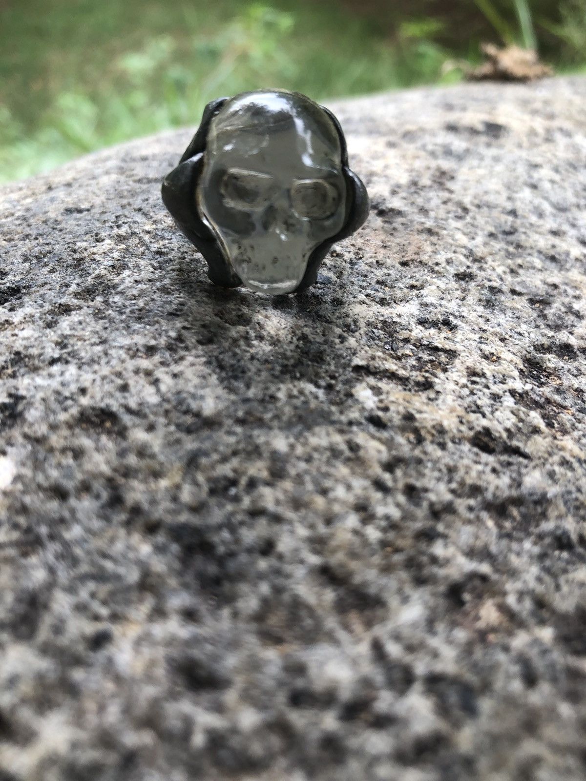 Vintage vintage x alchemy england skull ring Size 42 - 2 Thumbnail