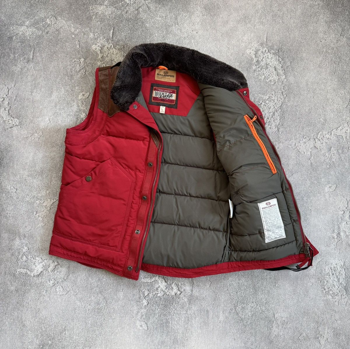 Parajumpers Parajumpers L/size Masterpiece series down vest jacket faux Size US L / EU 52-54 / 3 - 11 Thumbnail