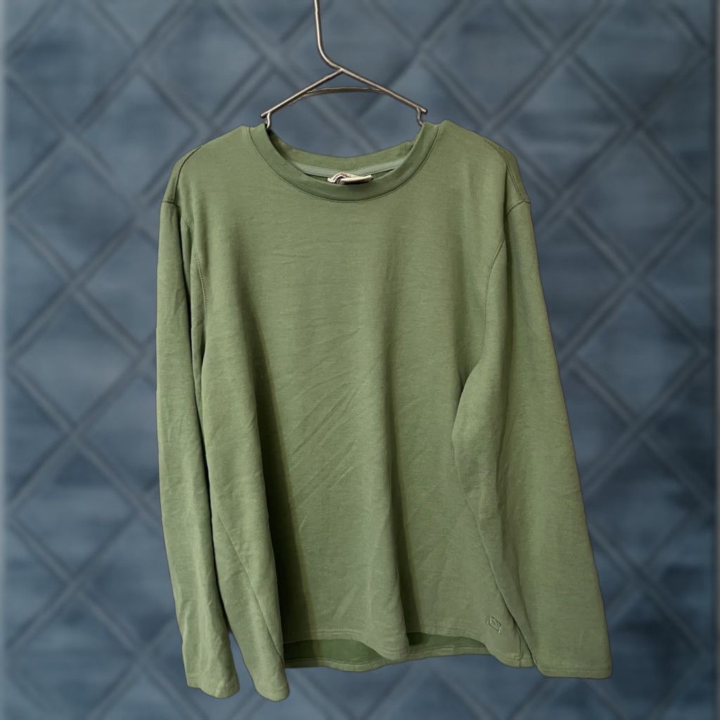 Avalanche VINTAGE? No — Avalanche Outdoor Sweatshirt Green Large Men's Relaxed Fit Sweatshirt Outdoor Activewear L Mens Size US L / EU 52-54 / 3 - 1 Thumbnail