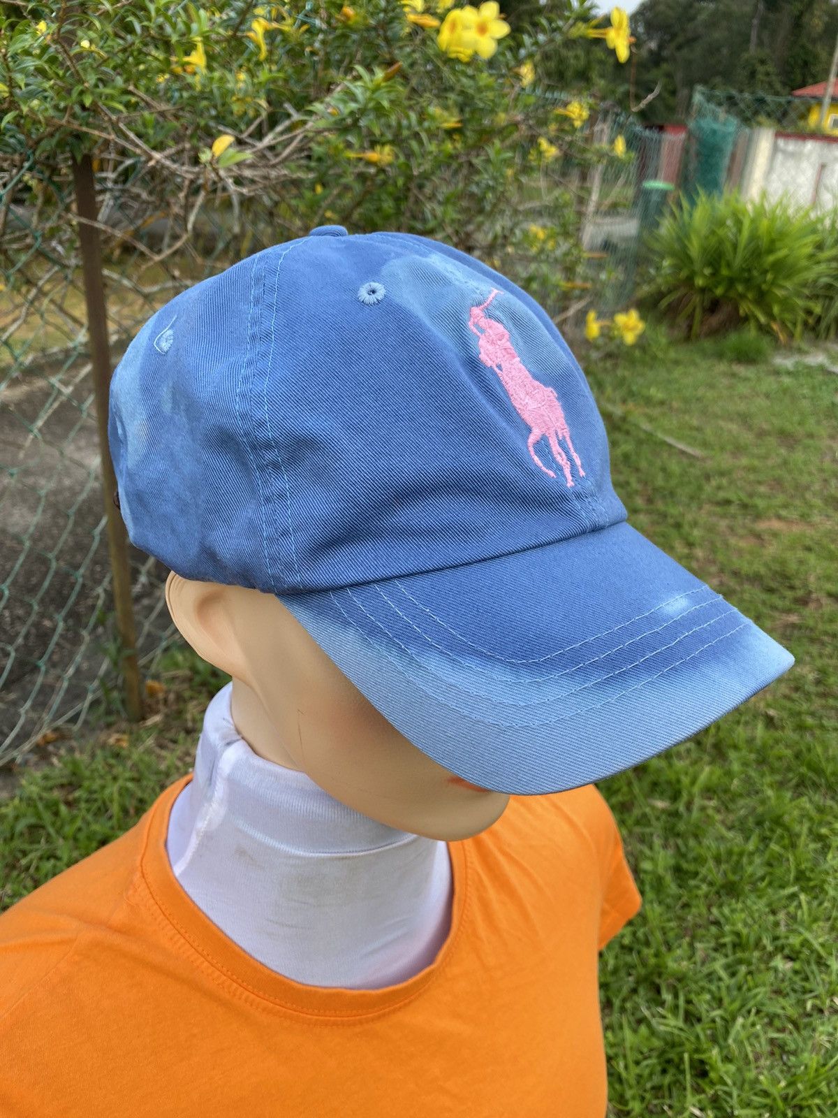 Vintage ❗️Distressed ❗️Vintage Polo Ralph Lauren Big Pony Logo Size ONE SIZE - 2 Thumbnail