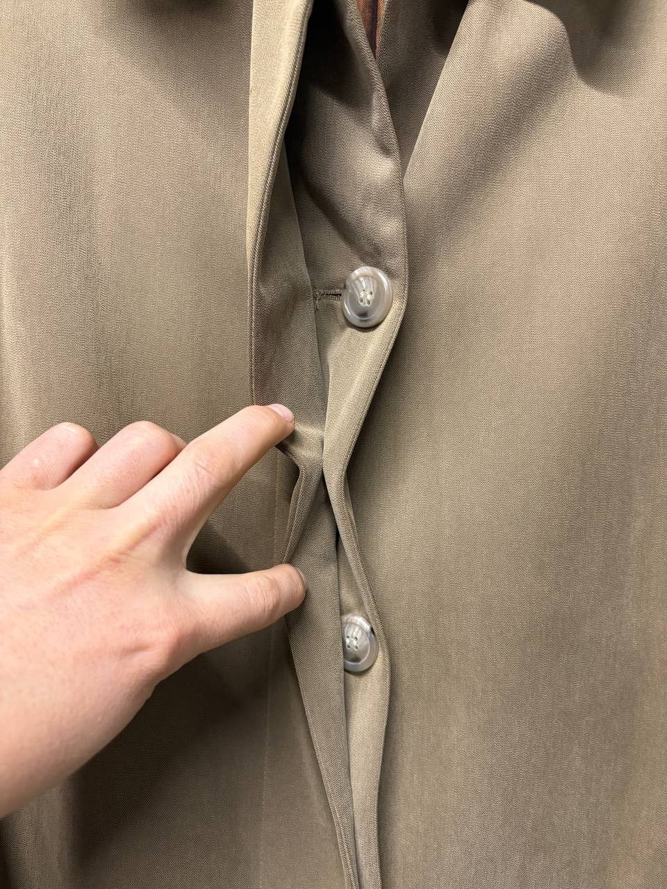 Allegri Allegri mens trench coat size 46 / L - XL Size US L / EU 52-54 / 3 - 5 Thumbnail