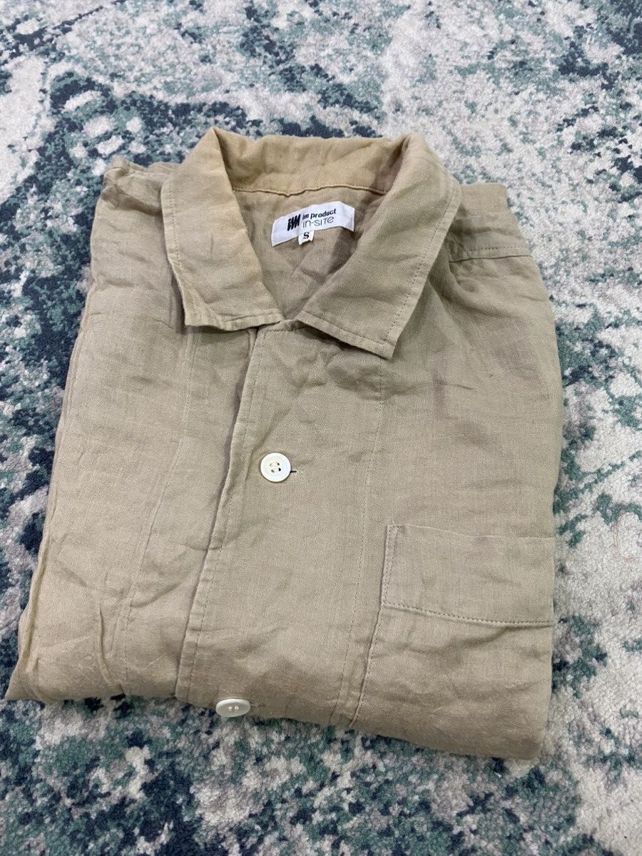 Issey Miyake Issey Miyake Men Pleated Textured Button Up Shirt Size US M / EU 48-50 / 2 - 8 Thumbnail