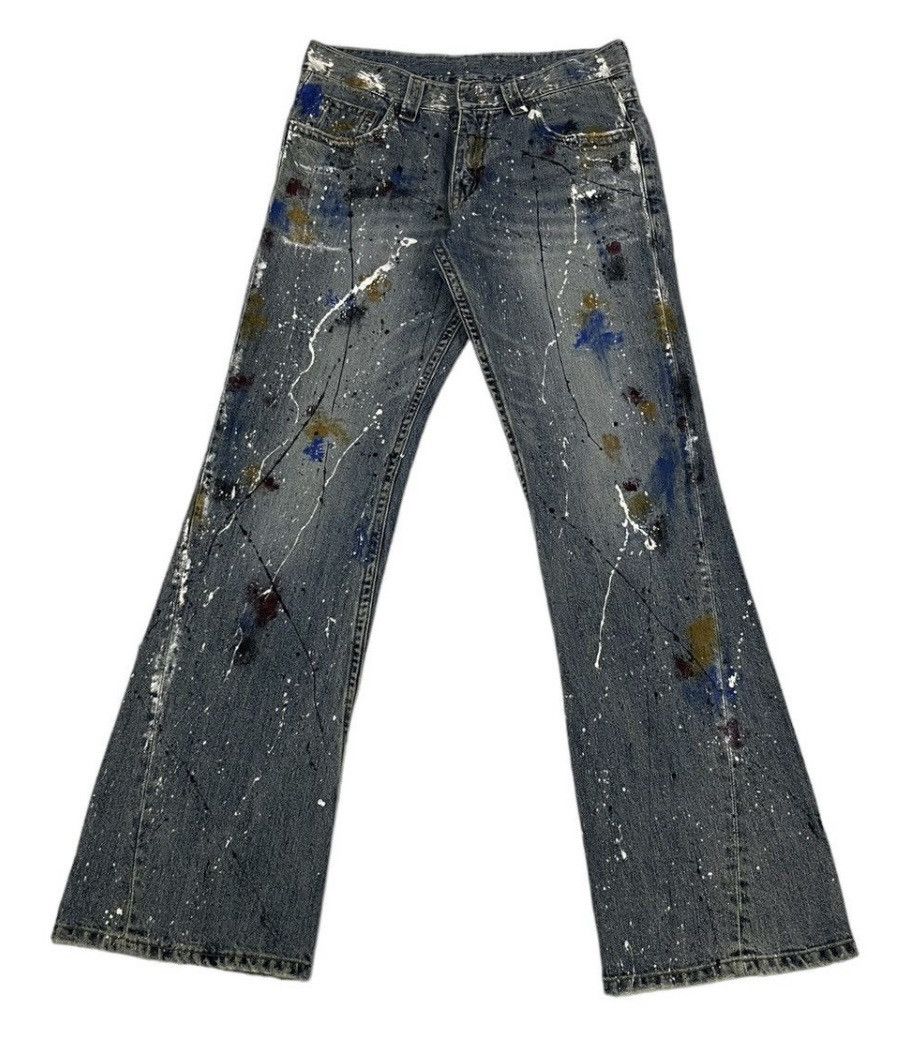 Semantic Design Japan Flare Painter Jeans