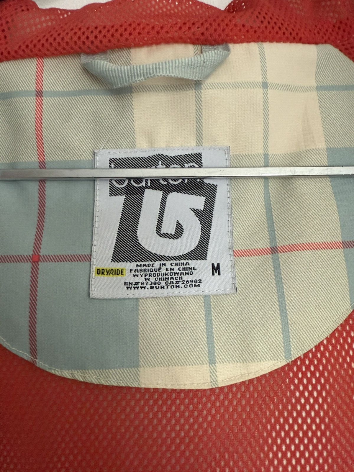 Burton Burton plaid windbreaker jacket Size M / US 6-8 / IT 42-44 - 8 Thumbnail