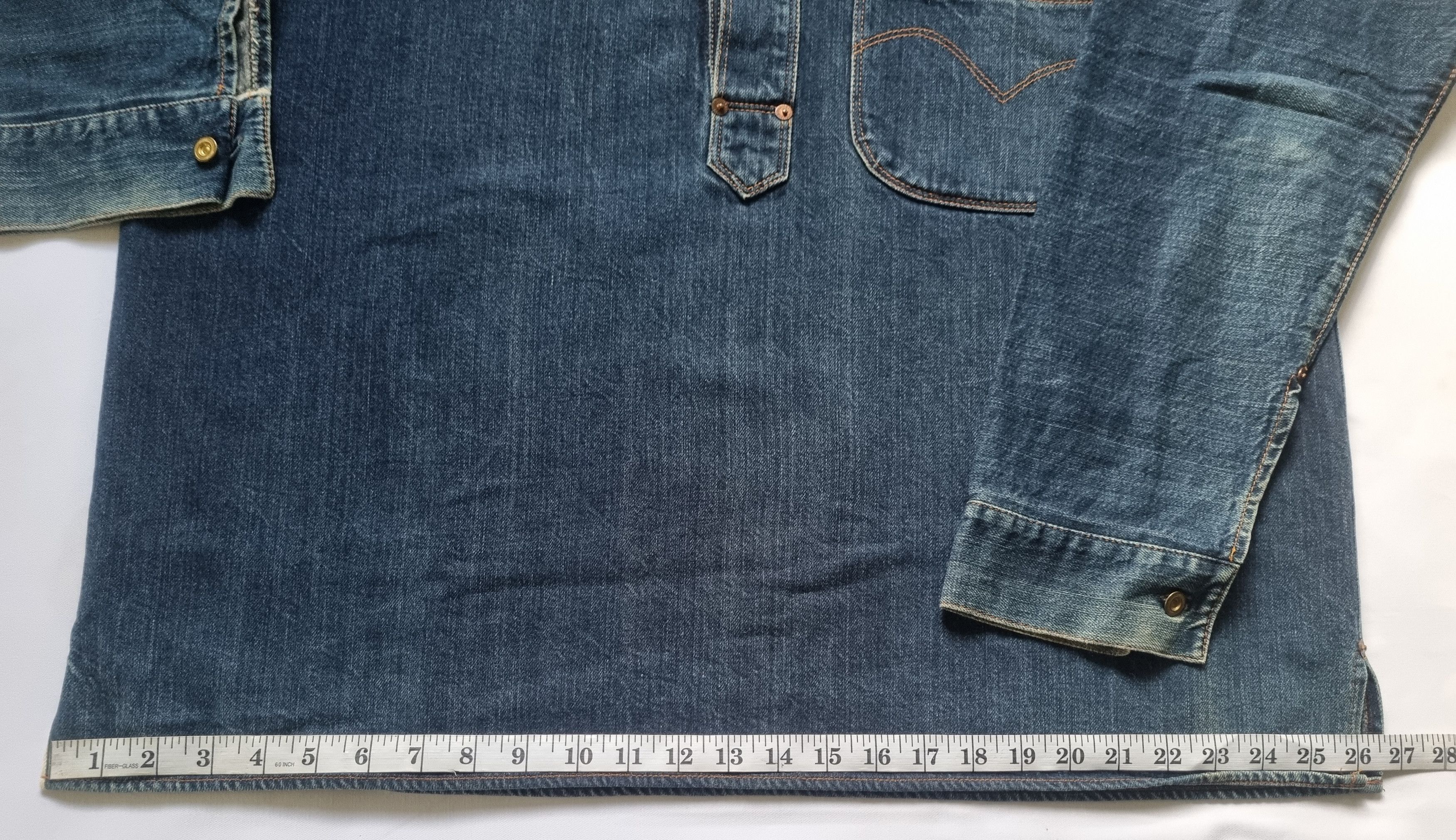 LVC × Levi's × Levi's Vintage Clothing LVC Levi's Vintage Clothing Denim Shirt Size US XL / EU 56 / 4 - 7 Thumbnail