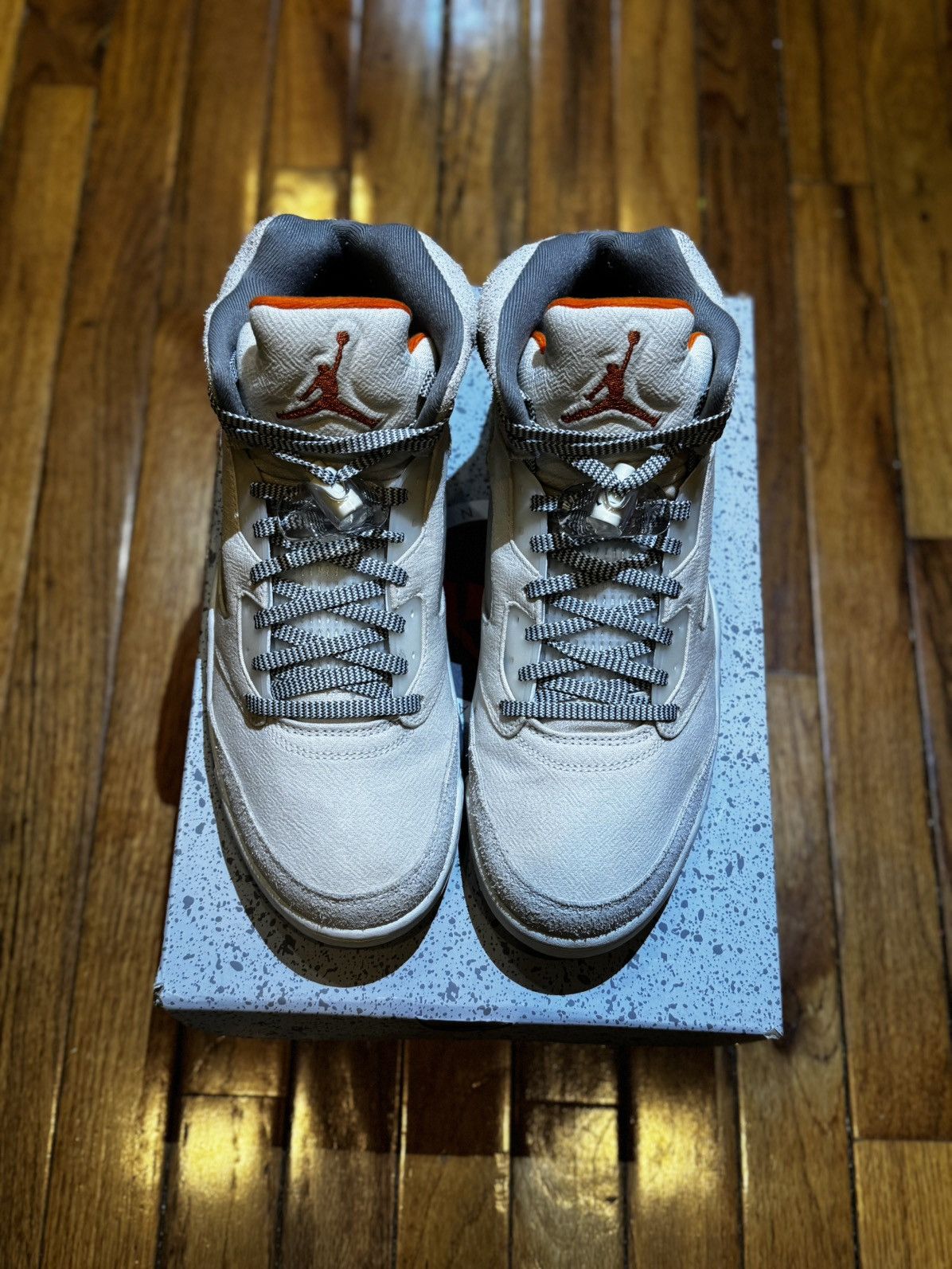 Nike Air Jordan 5 Light Orewood Brown Size US 11.5 / EU 44-45 - 3 Thumbnail