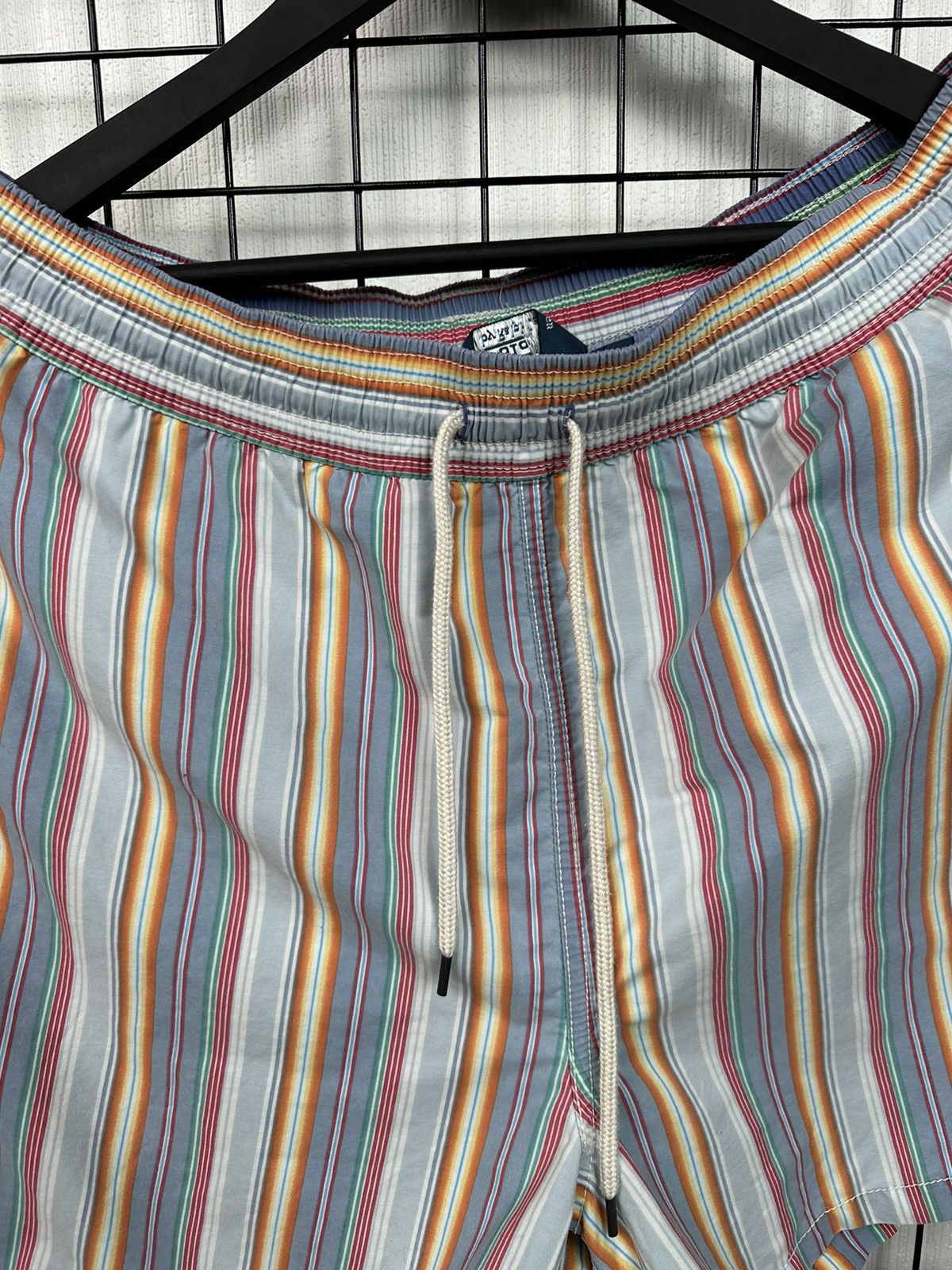 Polo Ralph Lauren × Vintage Vintage Y2K Polo Ralph Lauren Swim Shorts Men L multicolour Size US 34 / EU 50 - 6 Thumbnail