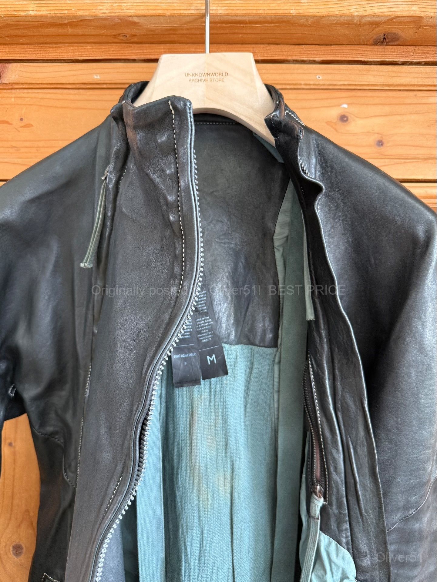 Boris Bidjan Saberi Boris Bidjan Saberi J4 Washed Leather XNNN22/2610 Size US M / EU 48-50 / 2 - 4 Thumbnail