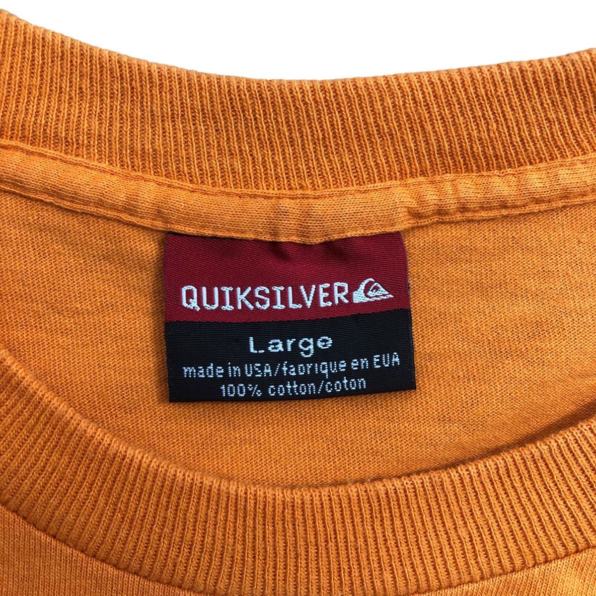 Quiksilver × Vintage Pick!! Vtg QUIKSILVER Surfing Top Tee Tshirt Size US L / EU 52-54 / 3 - 3 Thumbnail