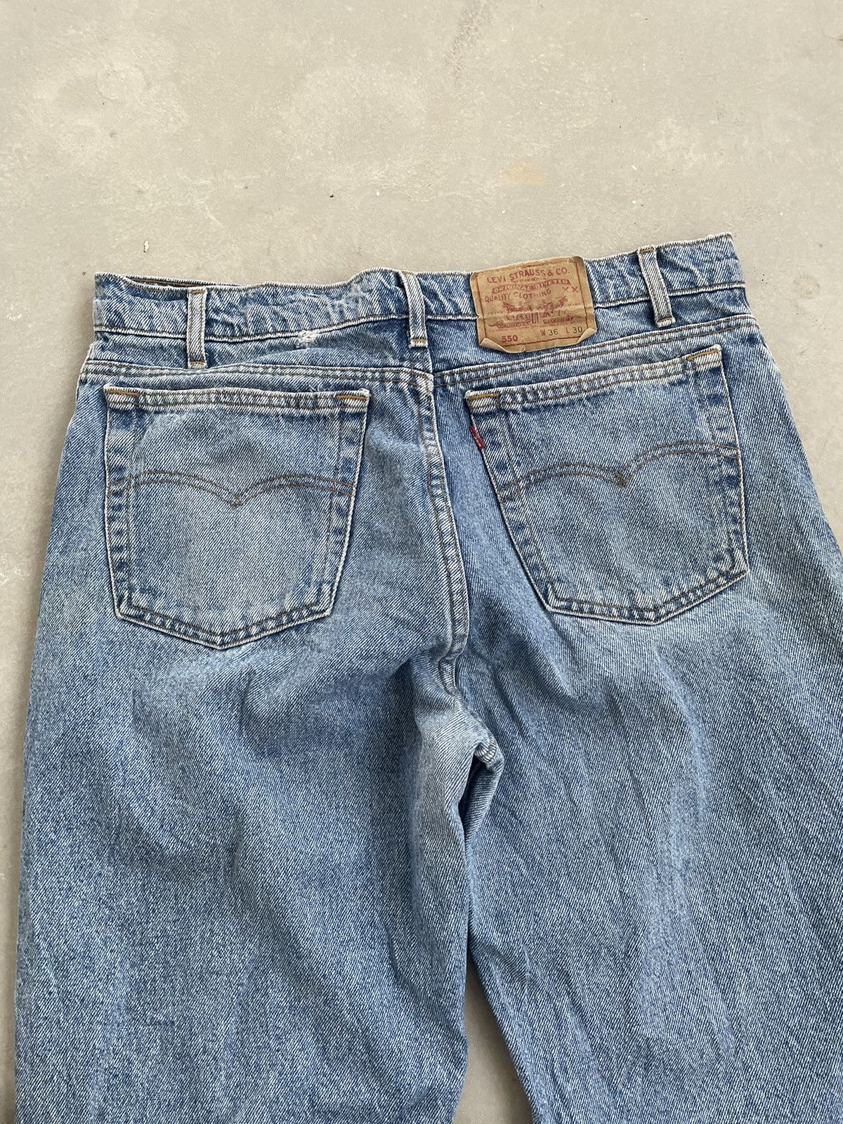Levi's × Vintage VINTAGE LEVIS 550 MADE IN USA Size US 36 / EU 52 - 8 Thumbnail