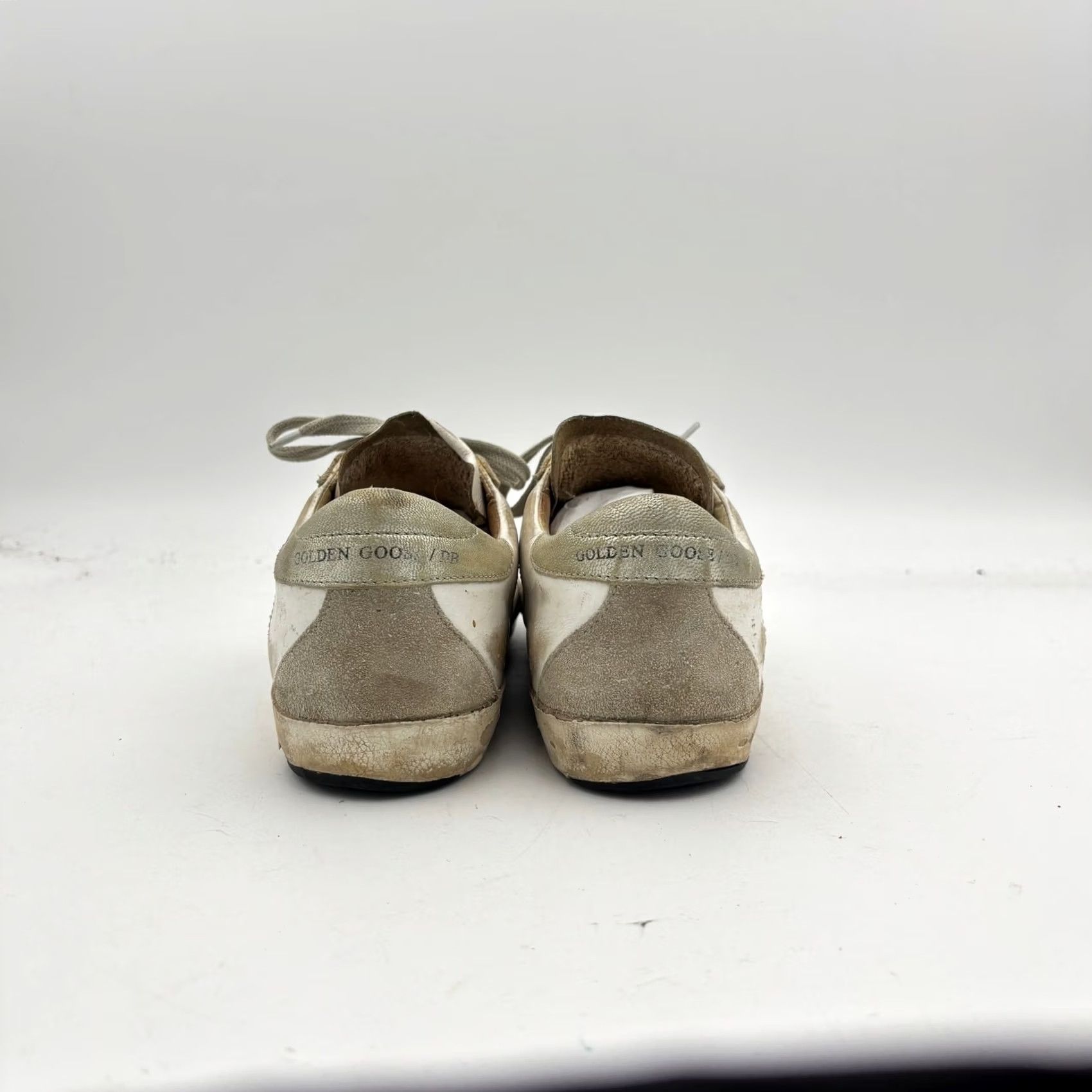 Golden Goose VINTAGE Golden Goose Superstar GGDB Leather Low Top Sneakers Shoes Women’s 38 US 8 White Womens Size M / US 6-8 / IT 42-44 - 4 Thumbnail