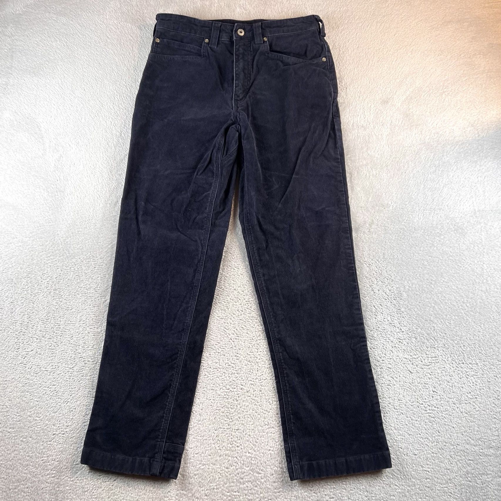 Vintage Duluth Pants Mens 30x30 Blue Corduroy DuluthFlex Regular Straight 5-Pocket 23706 Size US 30 / EU 46 - 2 Thumbnail